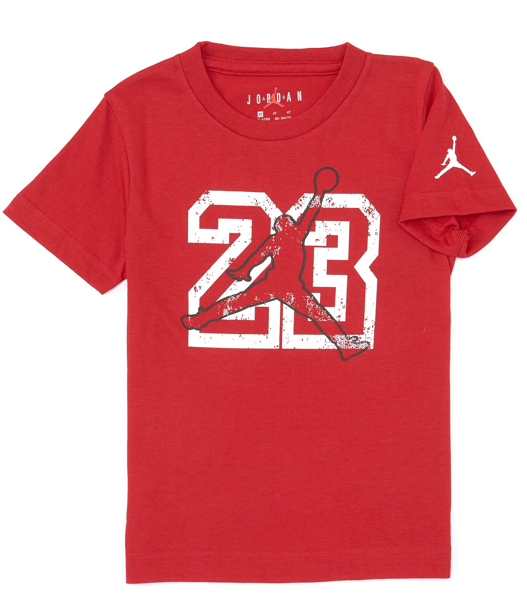 Jordan Little Boys 2T-4T Short Sleeve 23 Jumpman Graphic T-Shirt ...