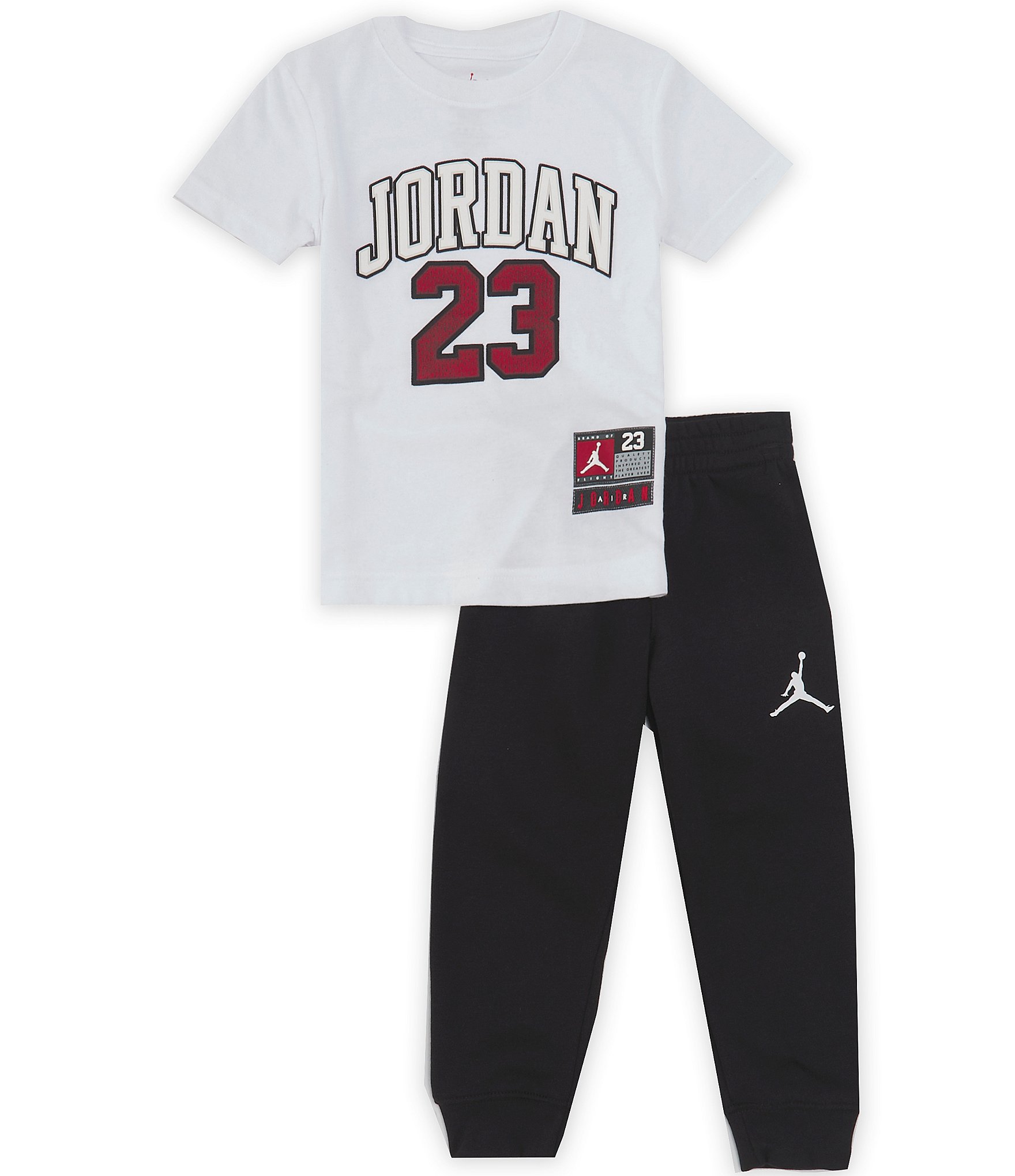 Little Kids' Jordan Jersey Hoodie and Jogger Pants Set