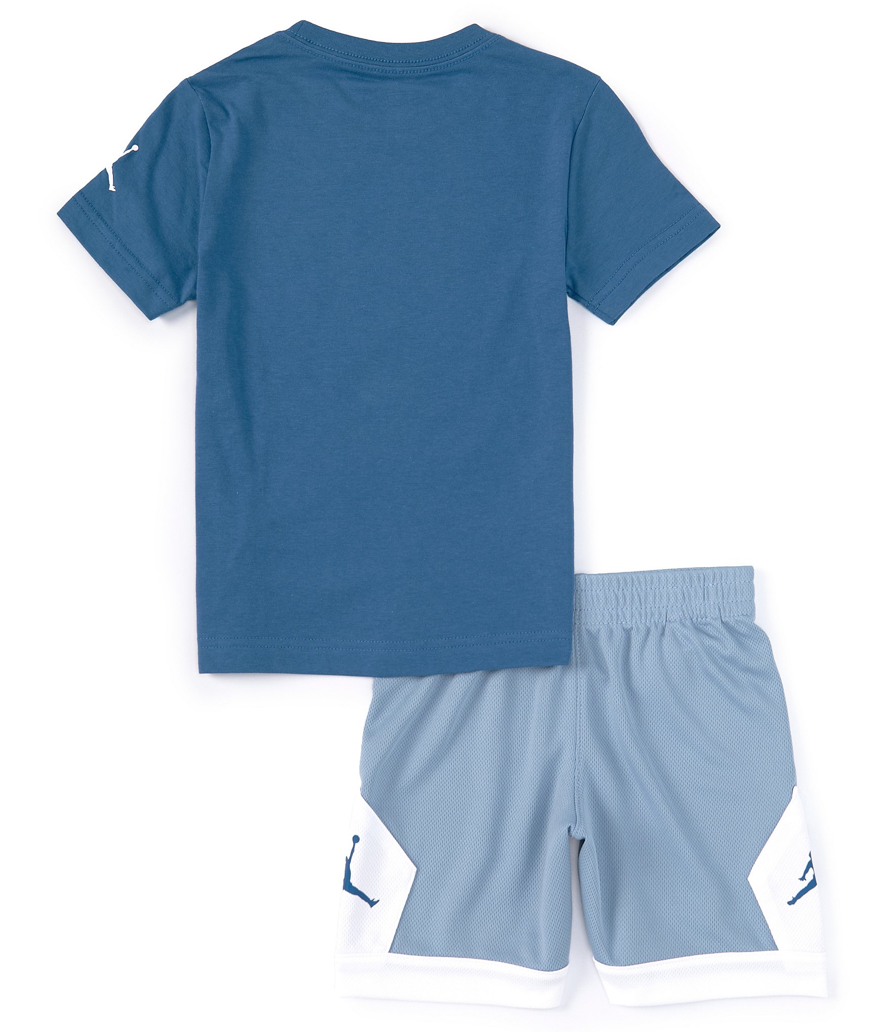 Jordan Little Boys 2T-7 Short Sleeve Hoops Stiles Mesh T-Shirt & Shorts Set