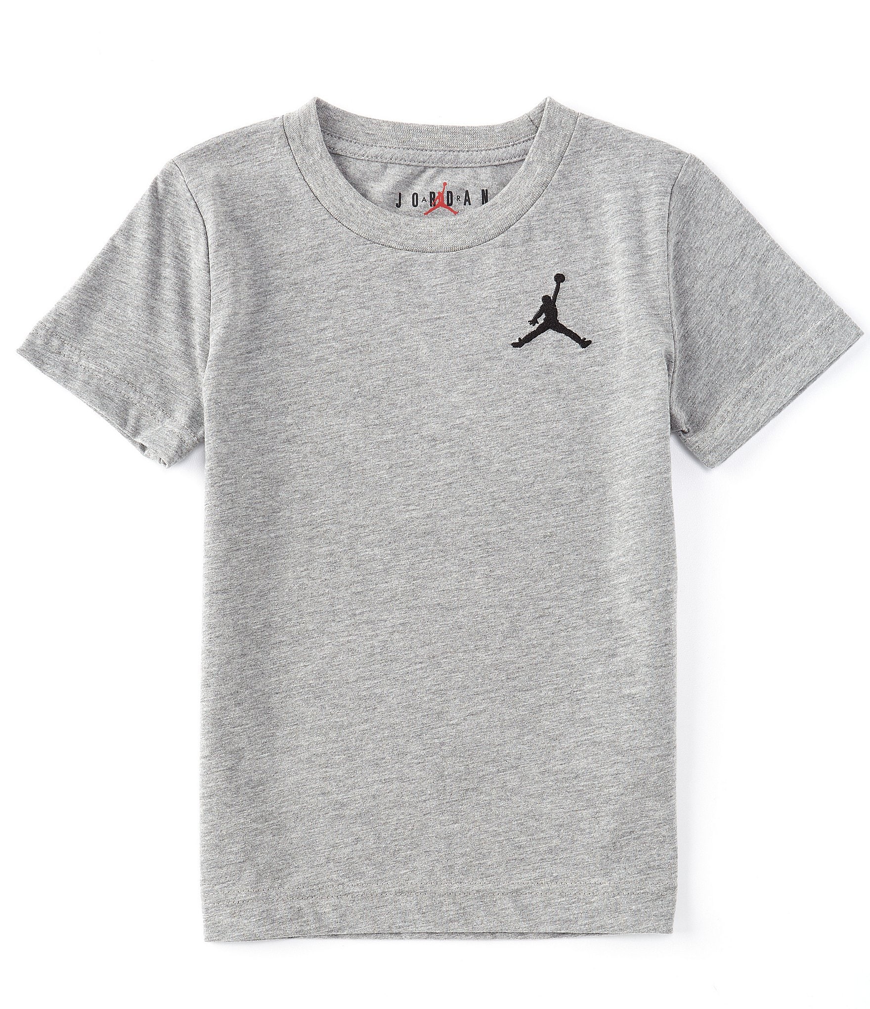 Jordan Little Boys 2T-7 Short-Sleeve Jumpman Air Embroidery Logo Knit T-Shirt