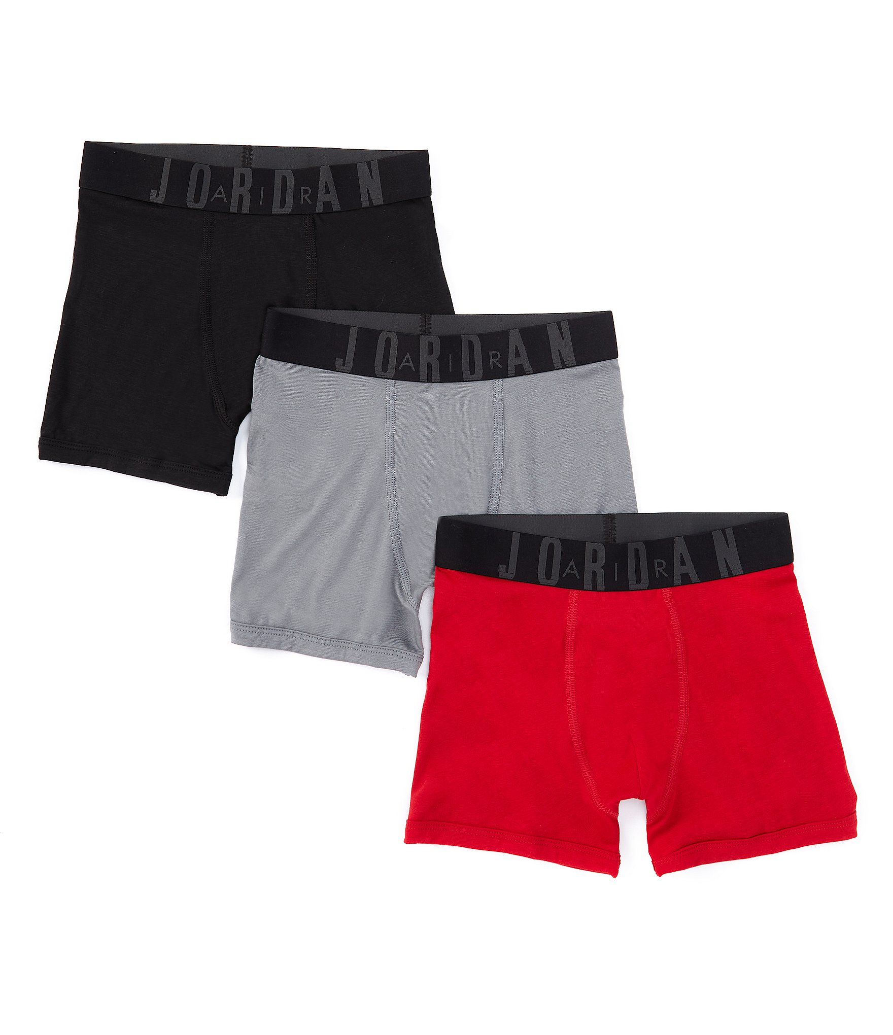 Nike Little/Big Boys 6-20 Swoosh Print Dri-FIT 3-Pack Boxer Brief |  Dillard's