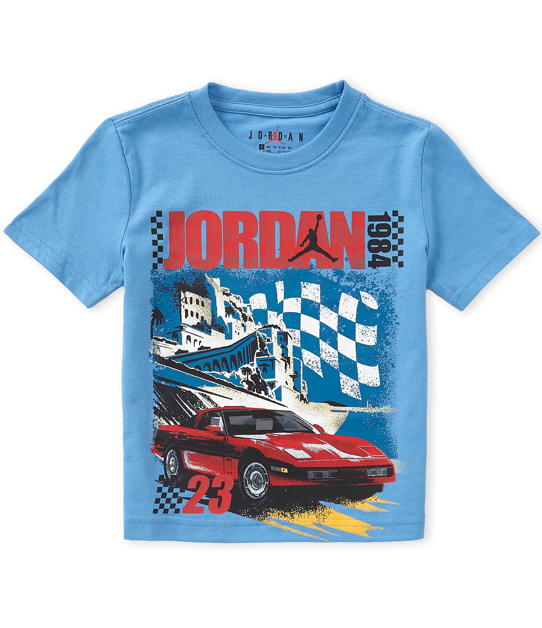 Jordan Little Boys Short Sleeve Jordan Brooklyn Auto 85 Tee
