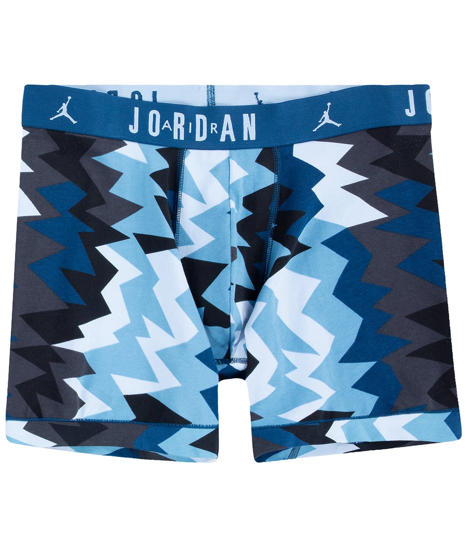 Jordan Printed And Solid Boxer Briefs 2-Pack