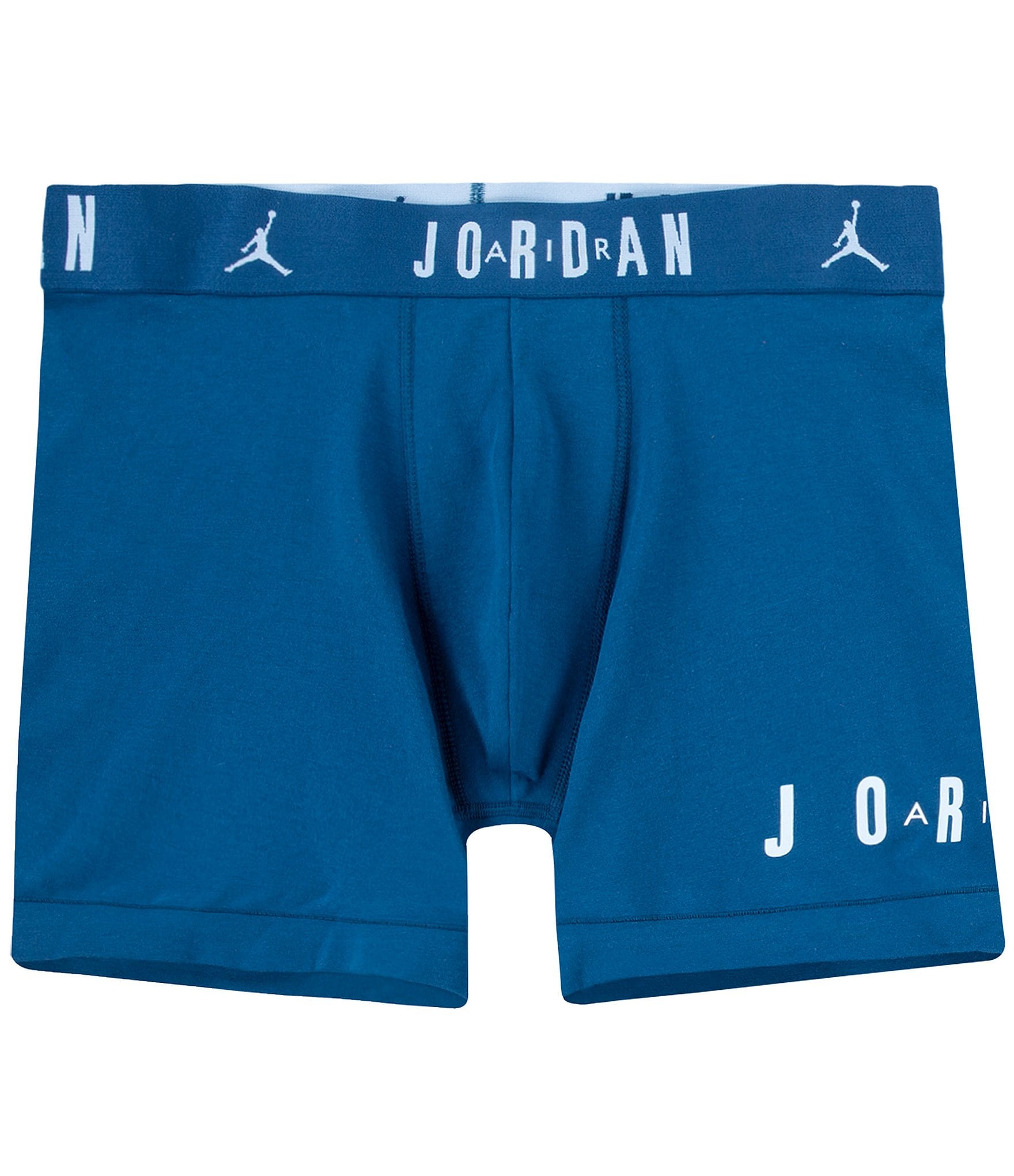 Jordan Printed And Solid Boxer Briefs 2-Pack