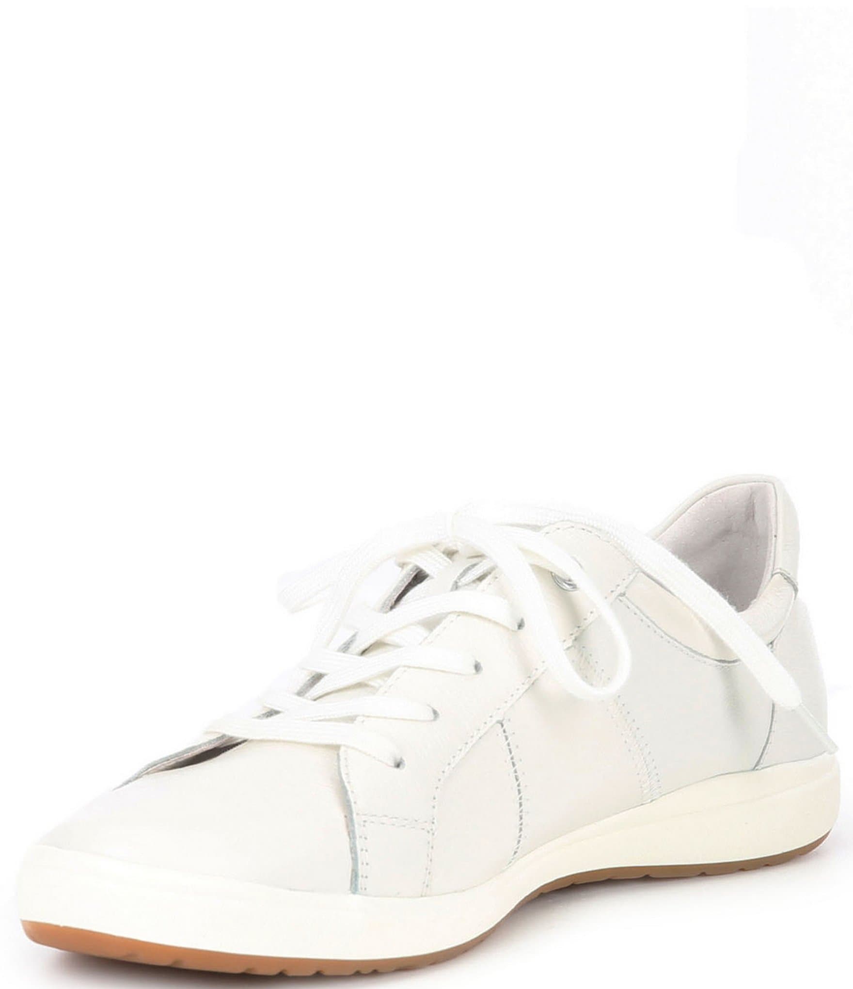 Josef Seibel Caren 01 Leather Perforated Detail Sneakers