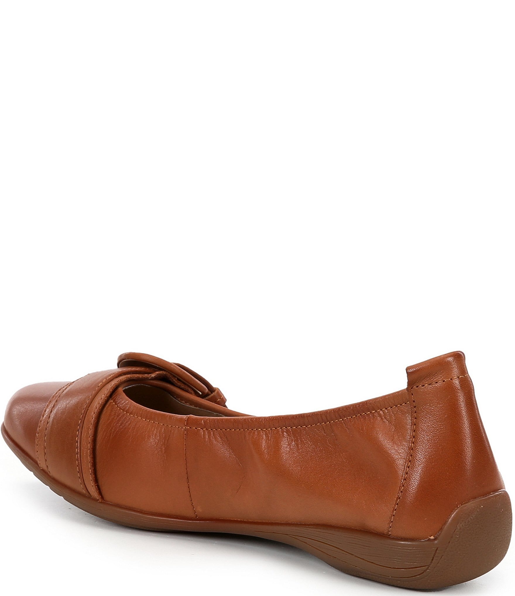 Josef Seibel Fenja 23 Leather Ballerina Slip-On Flats