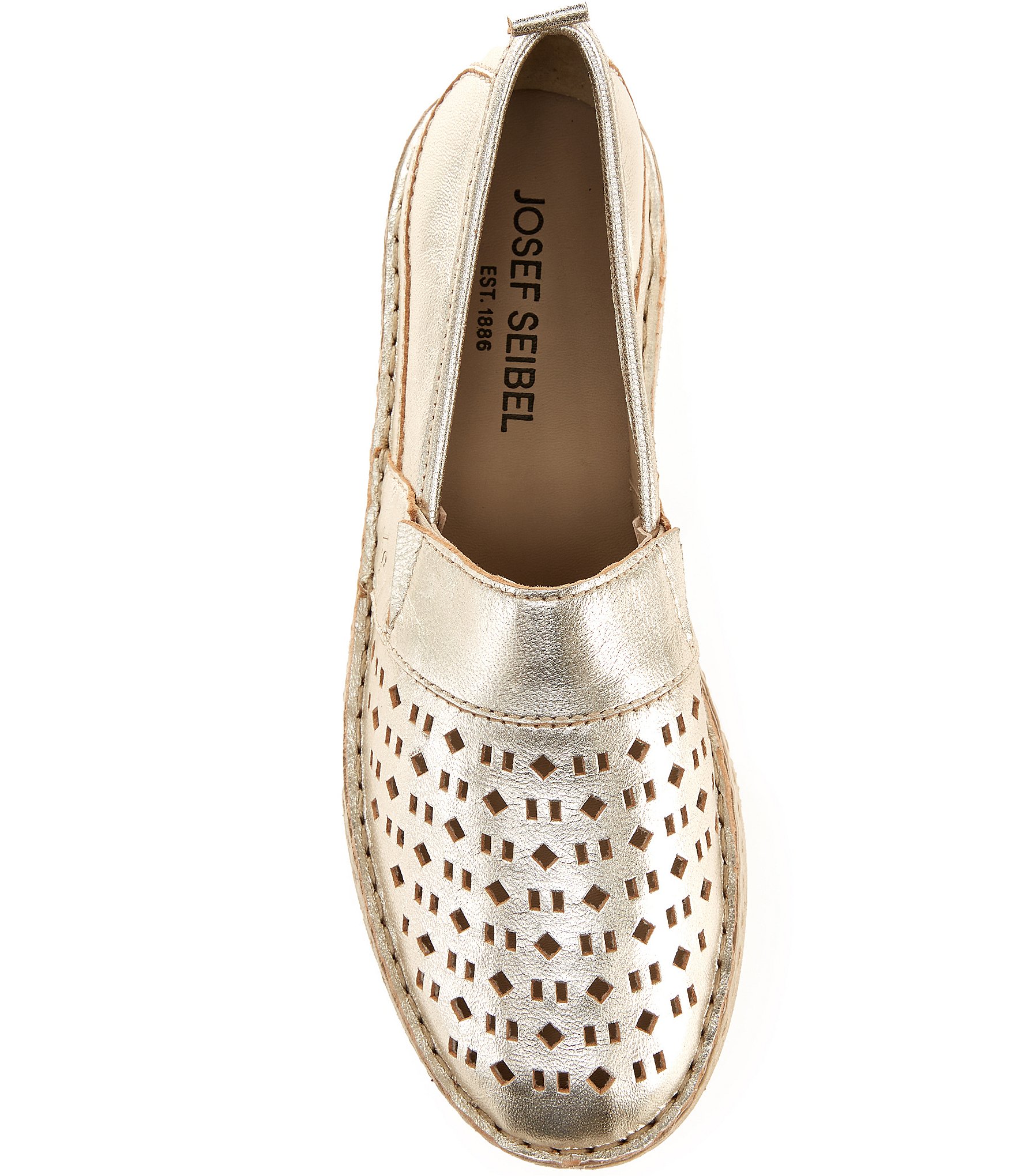 Josef Seibel Sofie 27 Perforated Leather Loafers