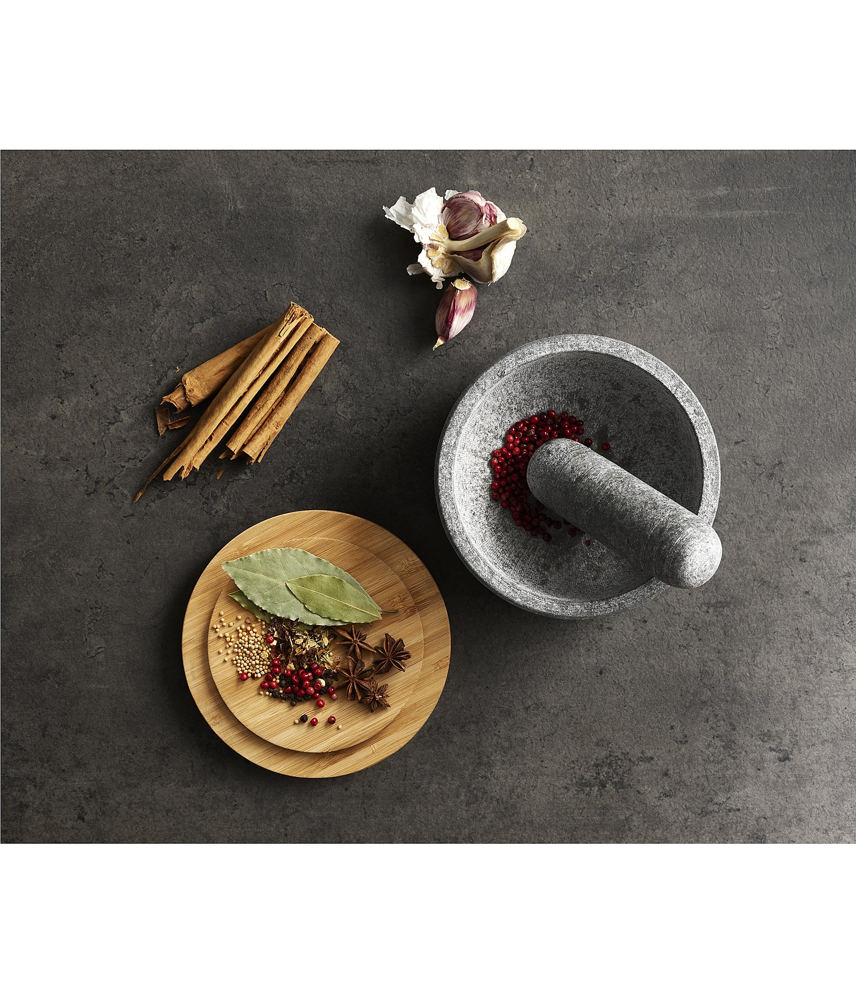 Joseph Joseph Dash™ Pestle & Mortar with Bamboo Lid