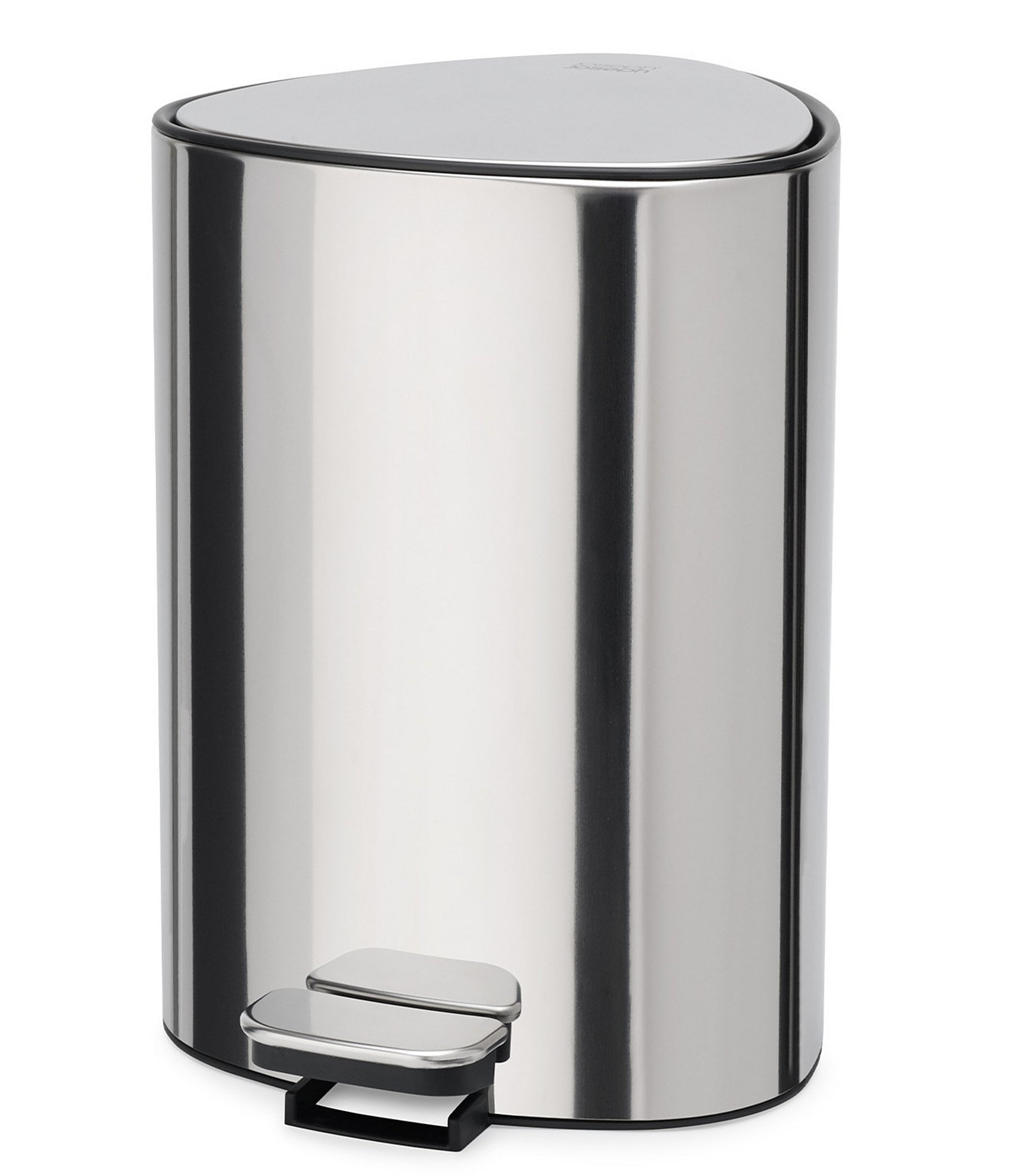 Joseph Joseph EasyStore Luxe 5 Liter Pedal Bin Stainless Steel Trash ...