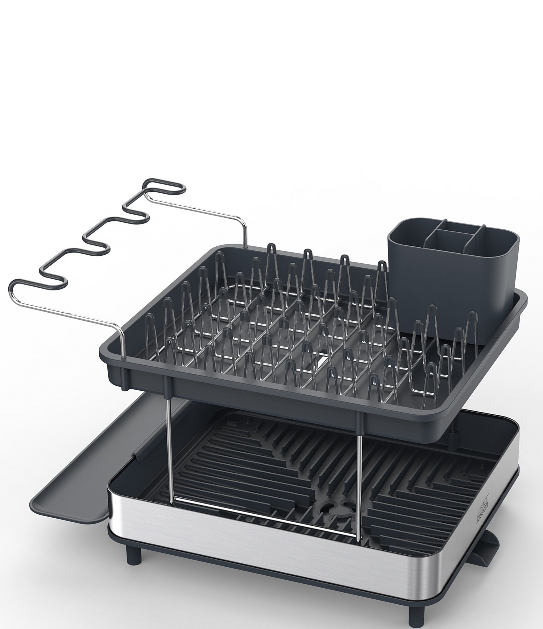 Joseph Joseph Excel Steel 2-Tier Stainless-Steel Dish Rack