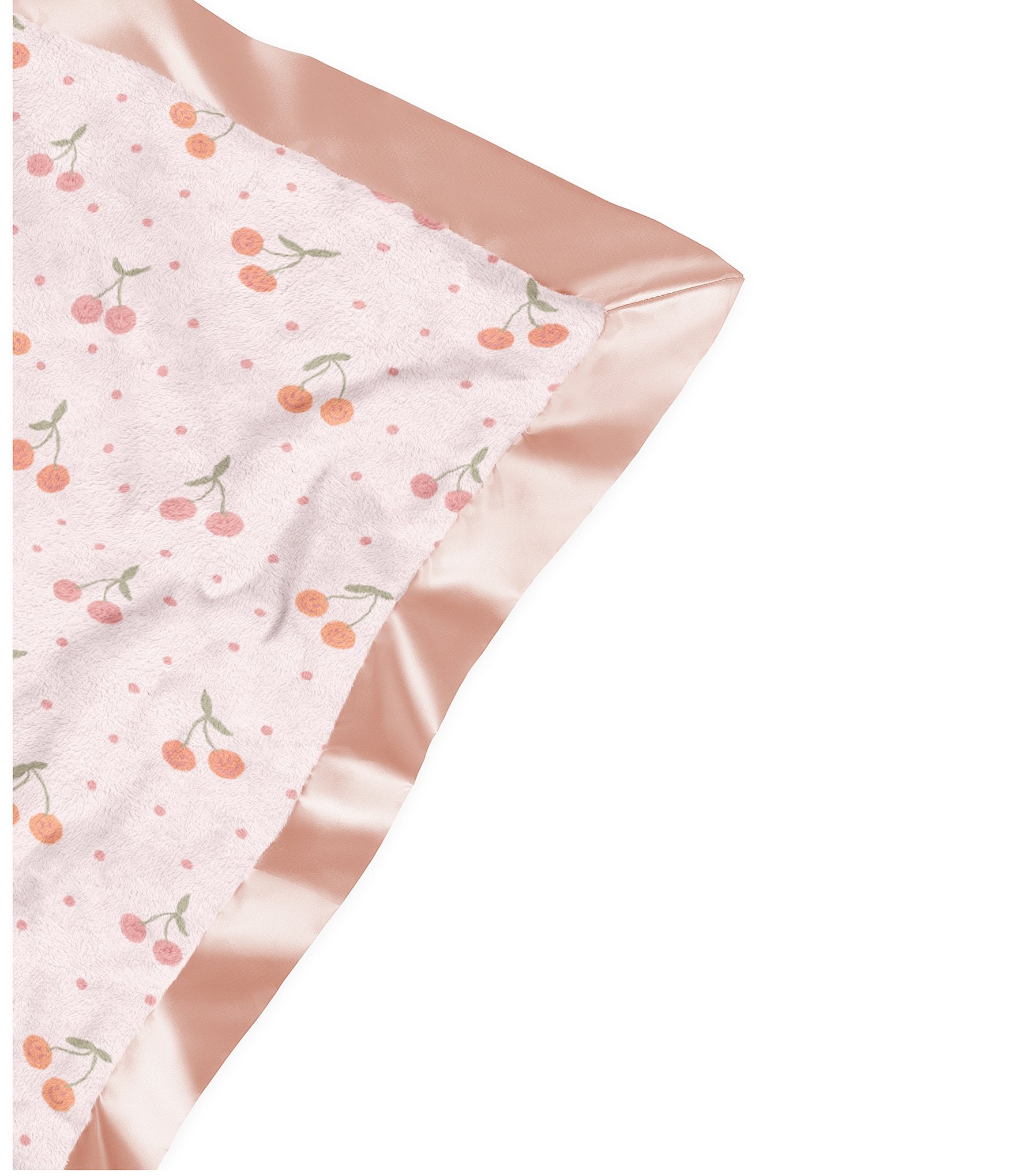 JuJuBe Everyday Essentials Cherry Cute Swaddle Blankets, Reversible Blanket, Socks, Bib, & Teether Ring, Baby Bundle