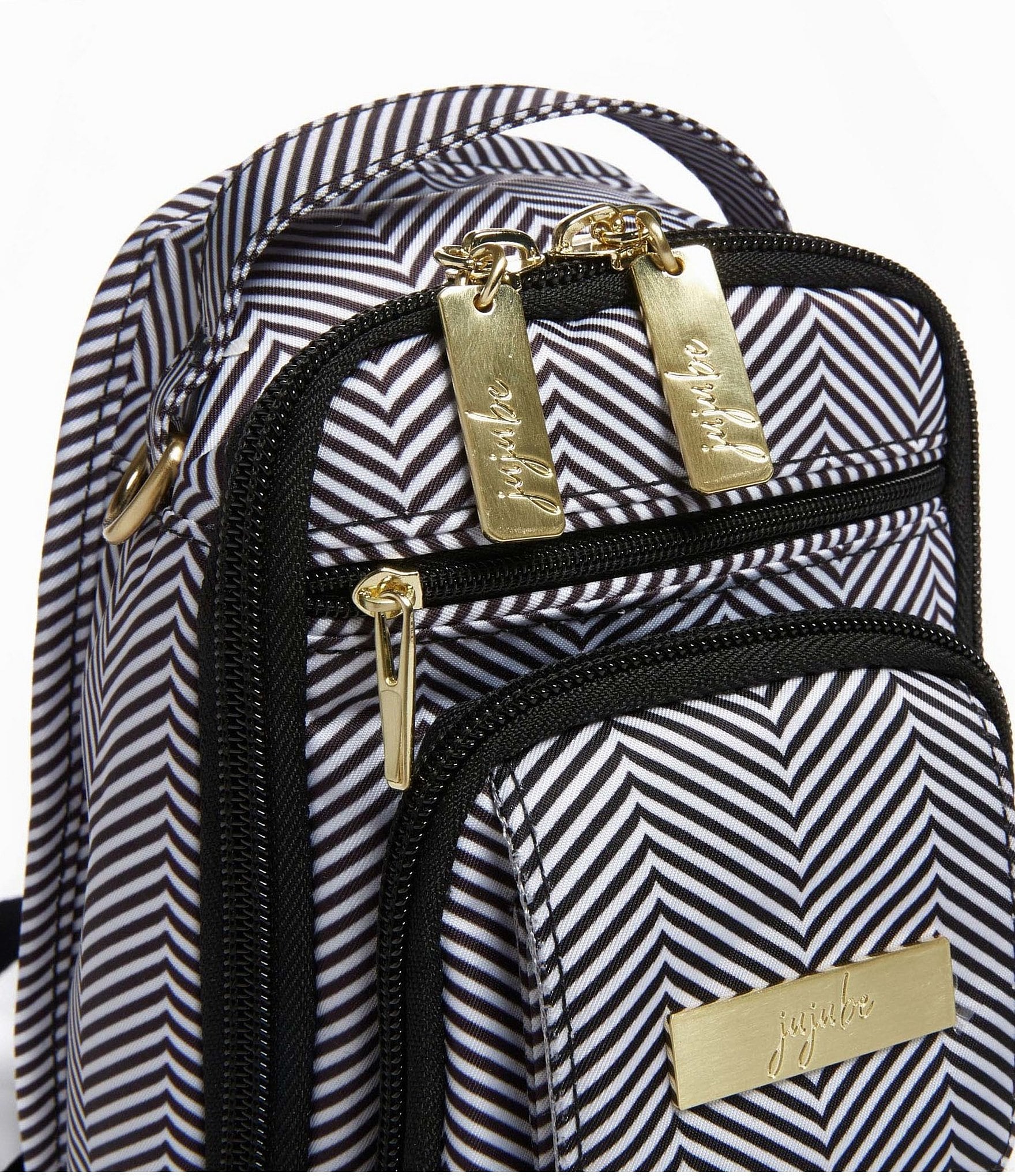 JuJuBe Mini Be Right Back Chevron Backpack - Queen