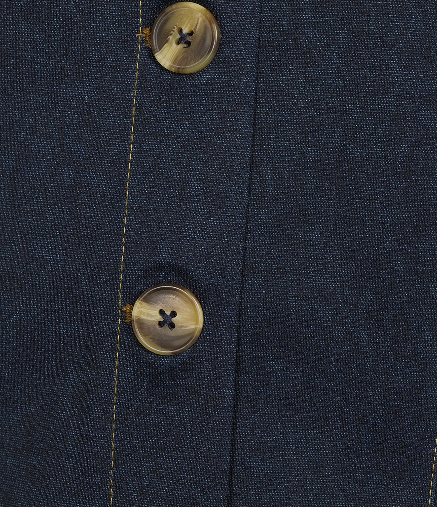 Jude Connally Hudson Point Collar Long Sleeve Button-Front Stretch Denim Jacket