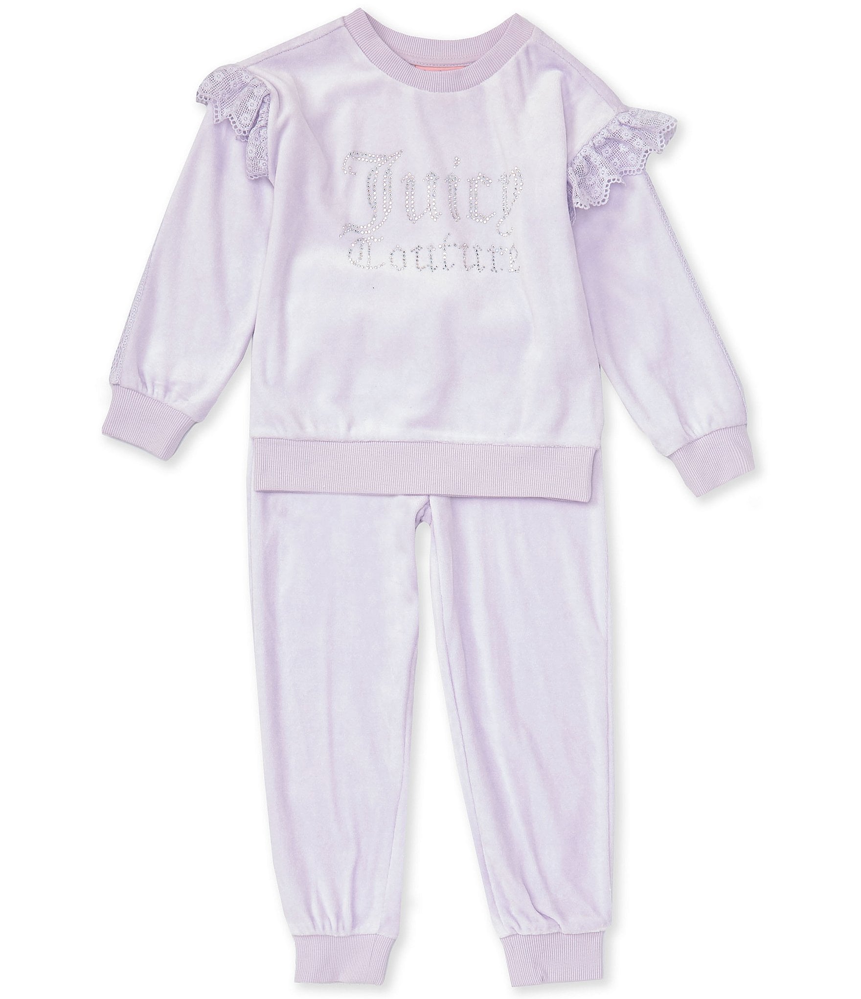 NWT Juicy Couture Girls 2 Pieces Legging Set Size 6-9 Months