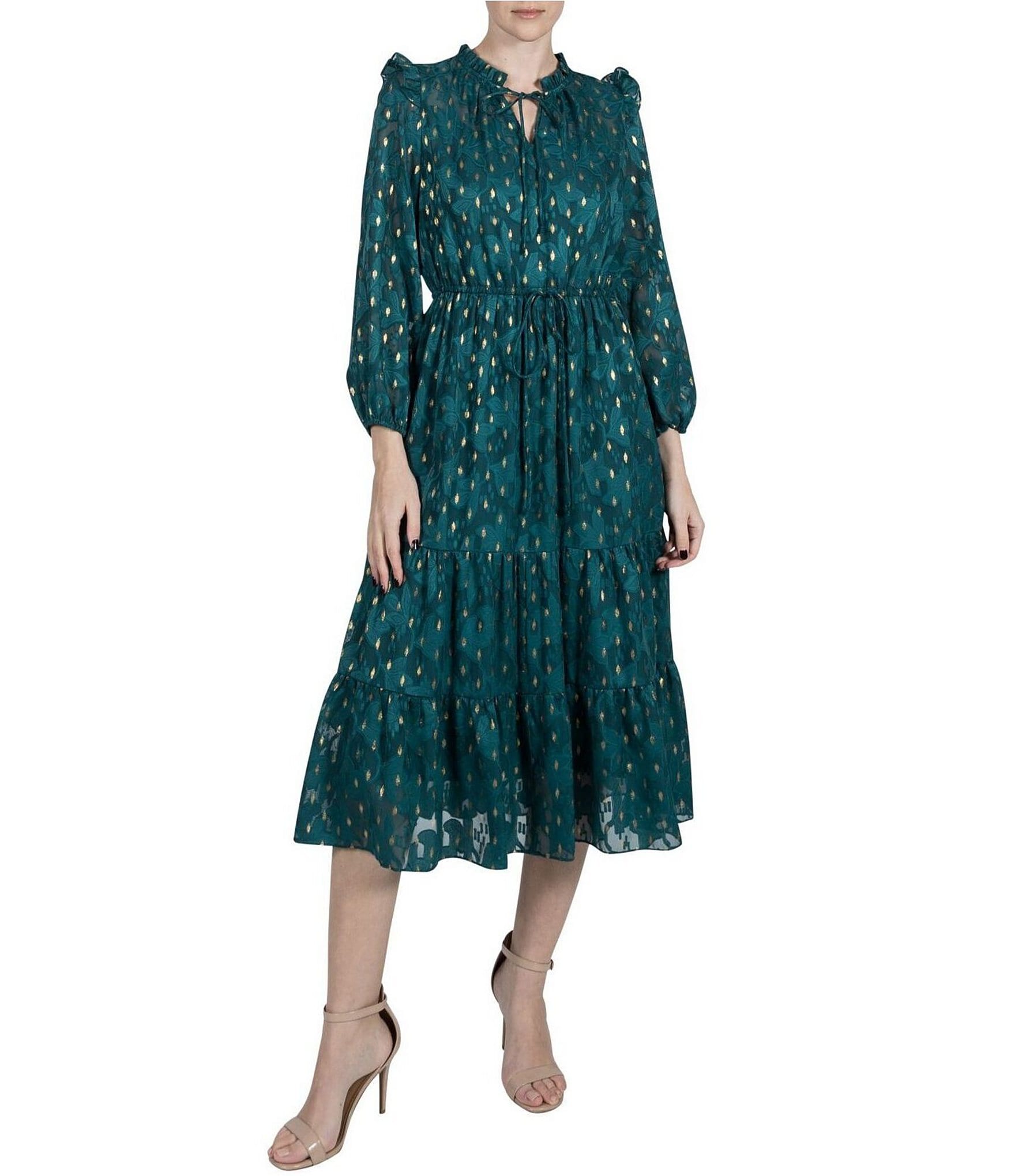 【MUDIDI】Round neck detail dress 006 Cowl Neck Drawstring Bodycon Dress