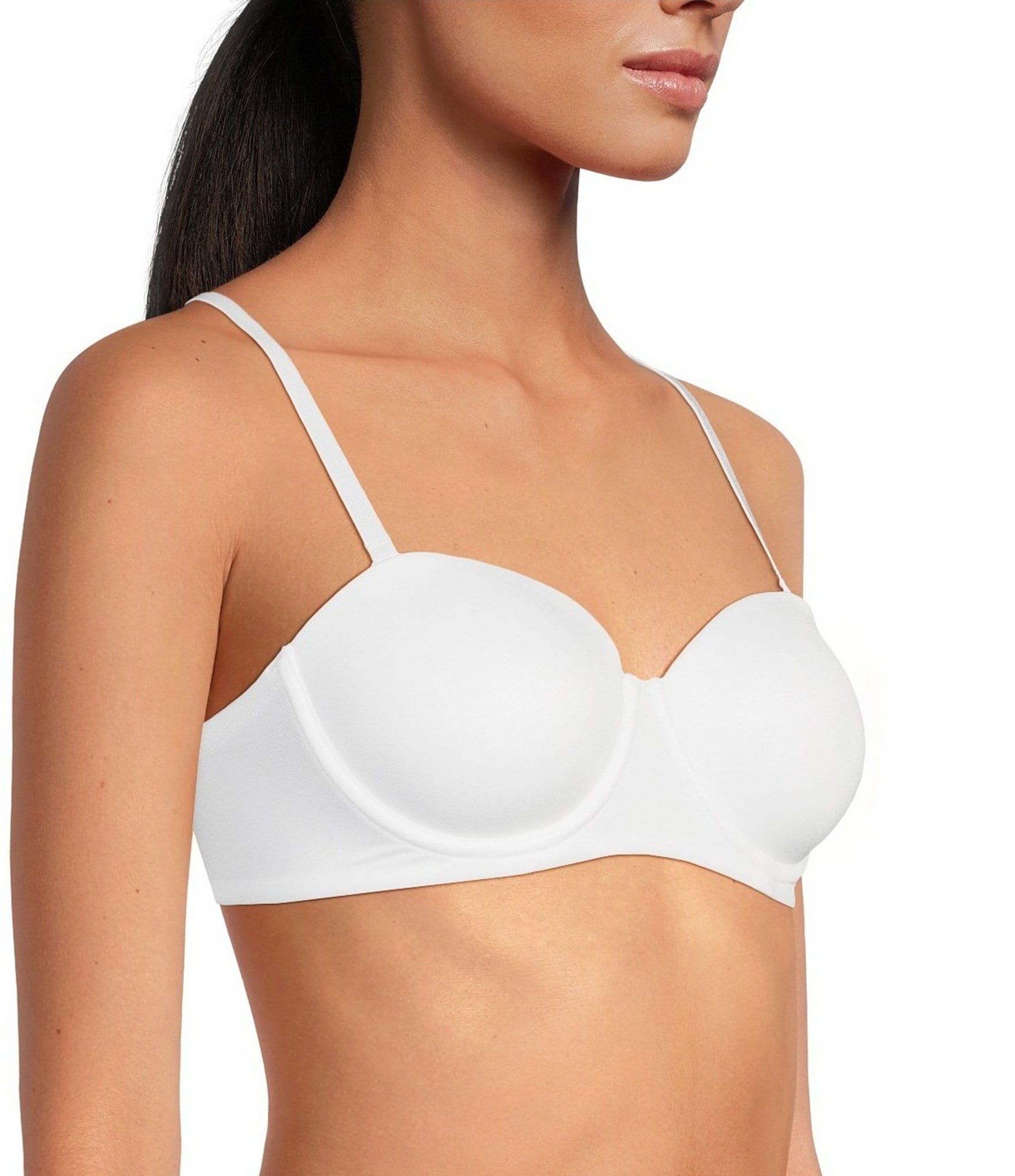Best Girls White Strapless Bra Size 30a. Good Condition for sale