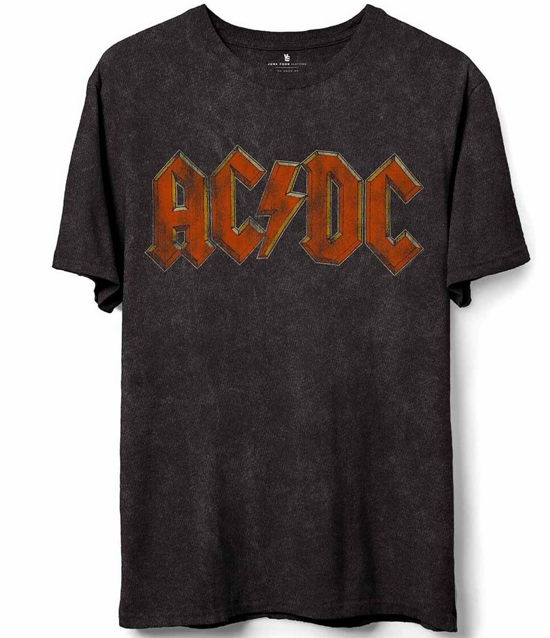 Junk Food ACDC Back In Black Tour Short Sleeve Graphic Tee | Dillard's