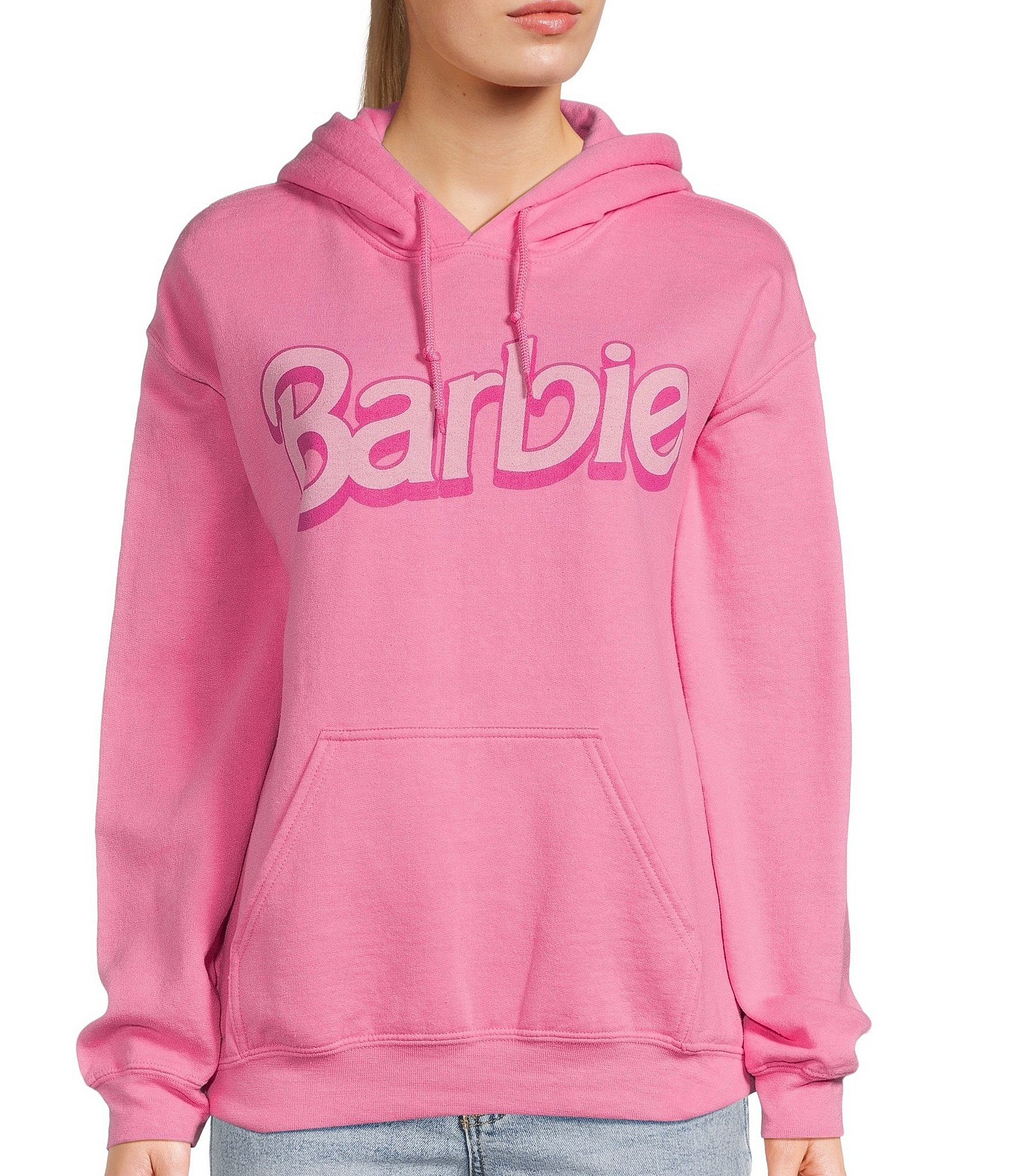 Barbie Hoodie, Barbie Outfit, Barbie Logo Hoodie, Barbie Women Sweater