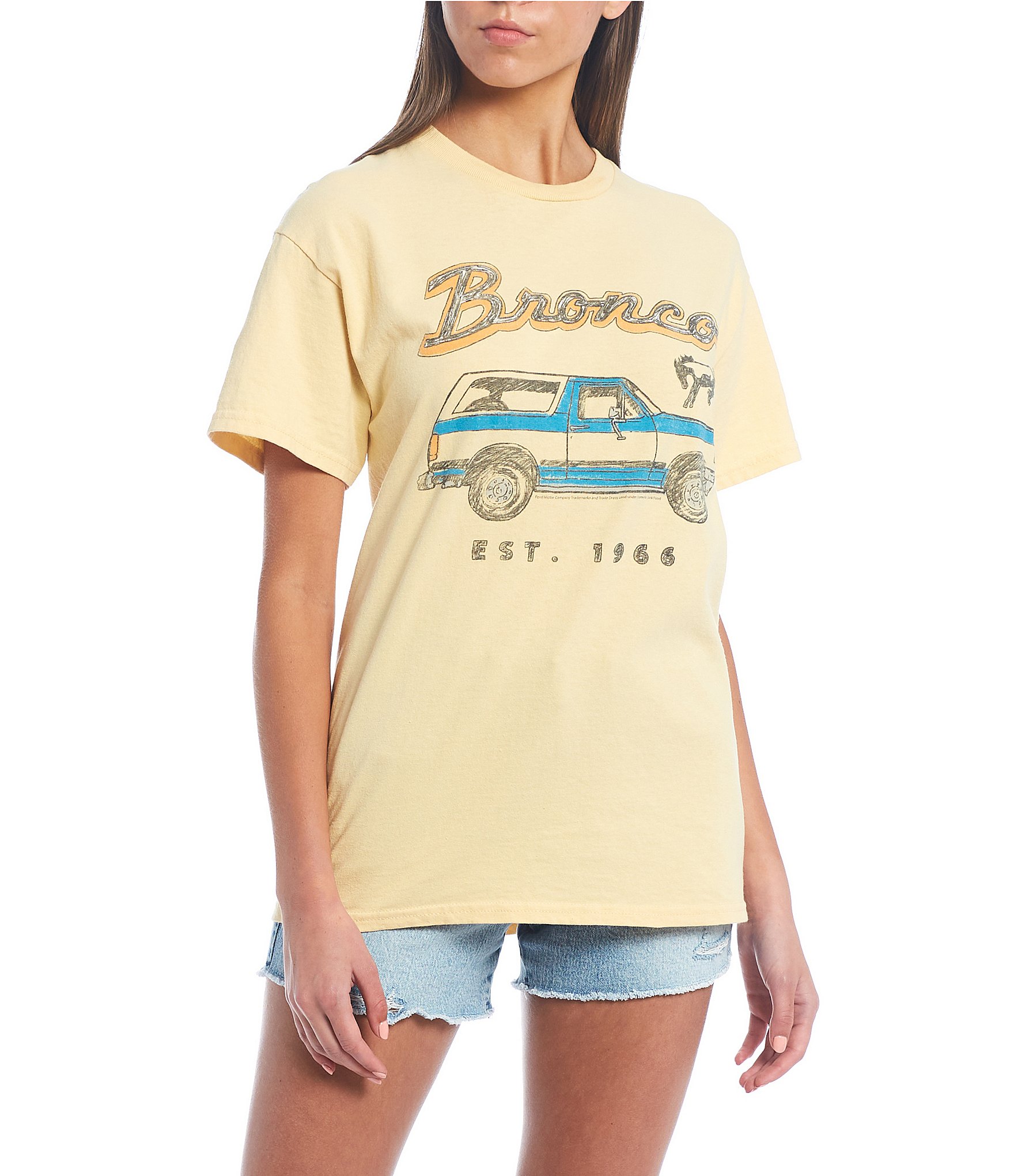 Junk Food Ford Bronco 4x4 T-Shirt