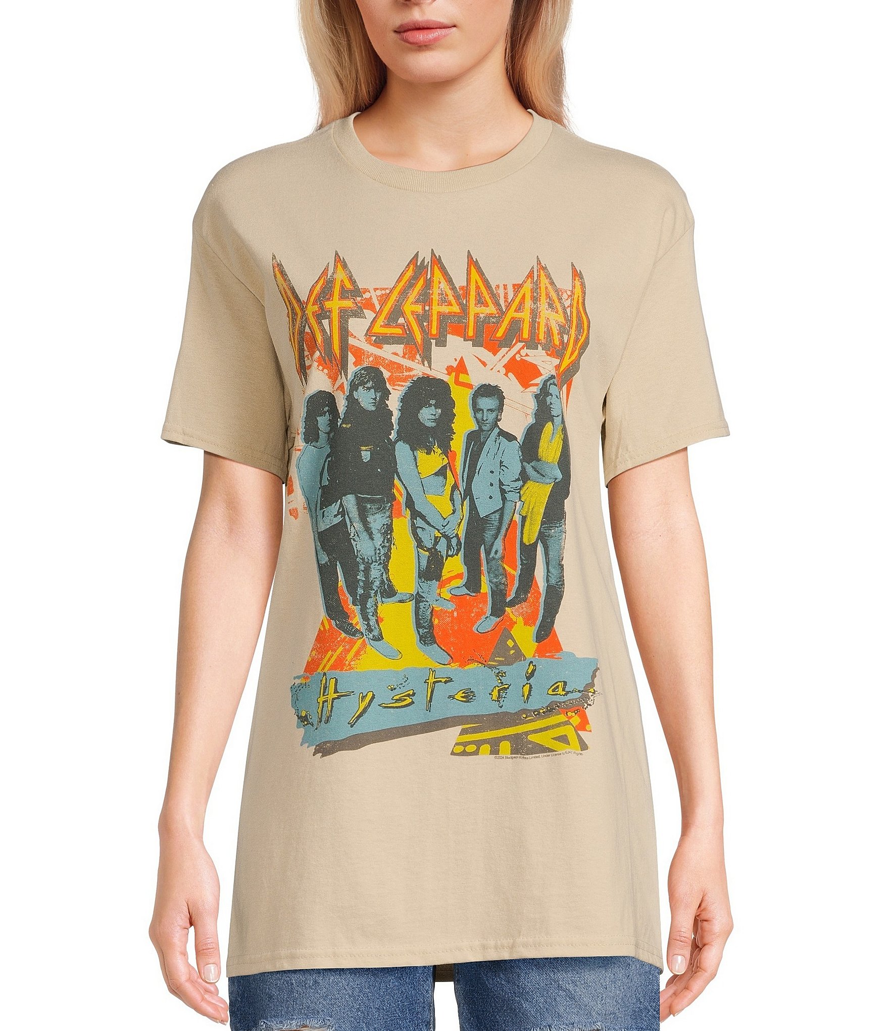 Junk Food Def Leppard Hysteria Flea Market Graphic T-Shirt | Dillard's