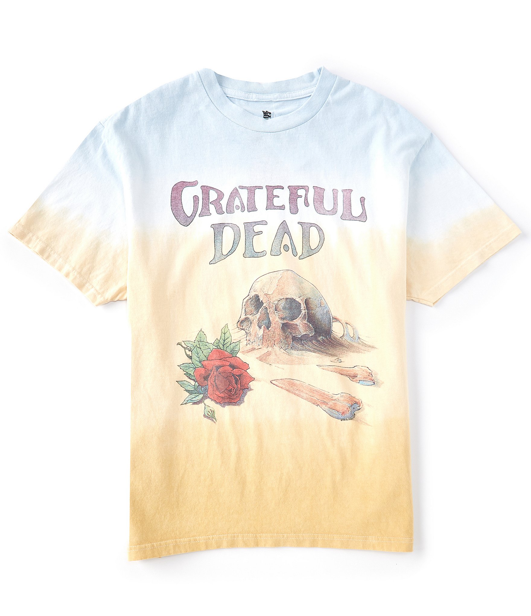 Sundog Grateful Dead Desert Skull Tie Dye T-Shirt Large