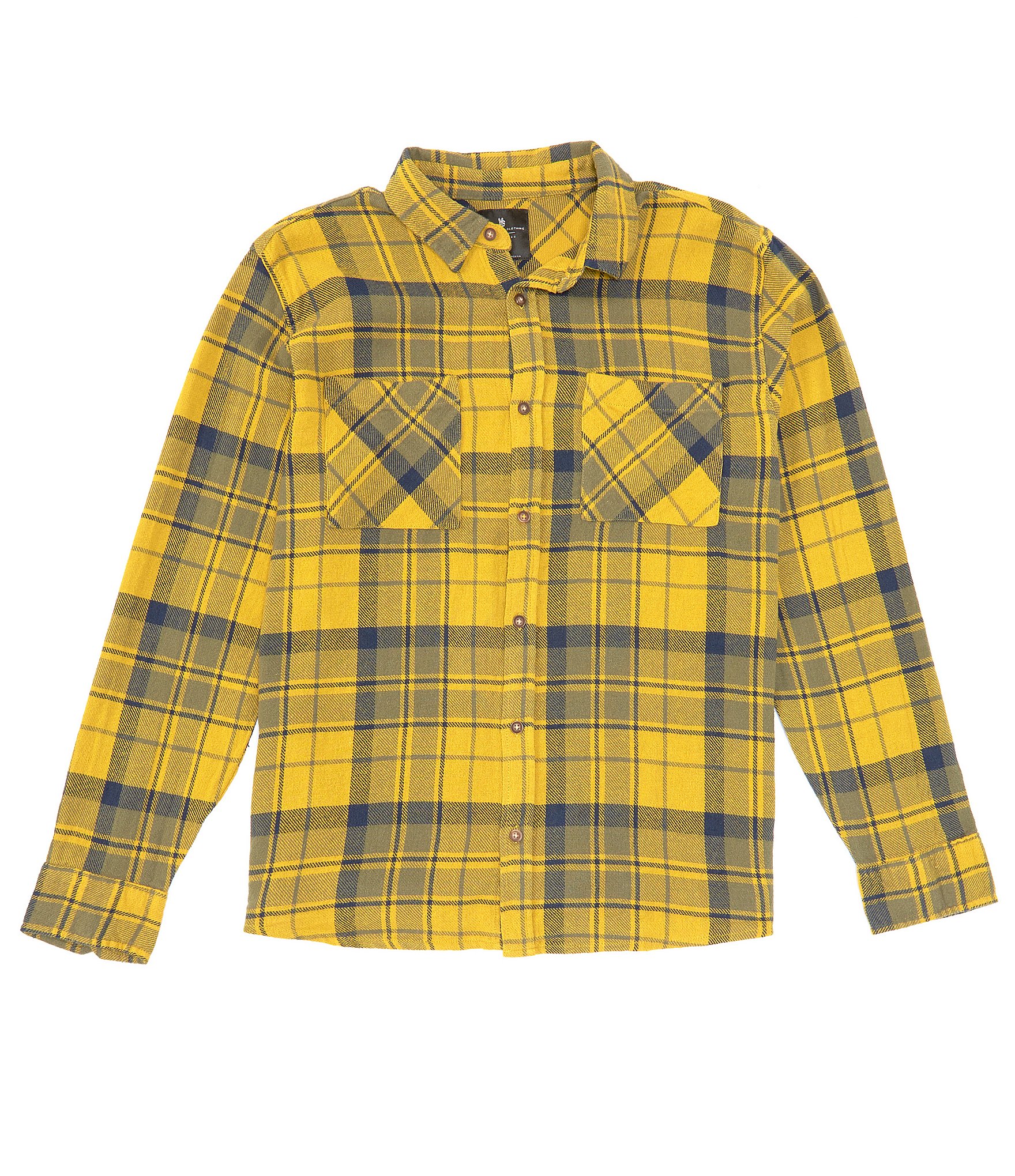 Junk Food Jude Long Sleeve Flannel Shirt | Dillard's
