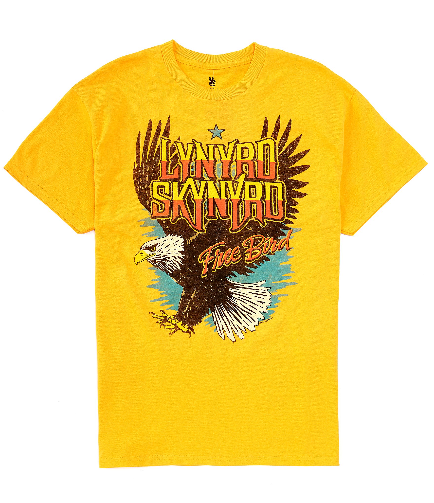 Junk Food Lynard Skynard Free Bird Short Sleeve Graphic T Shirt Dillard s