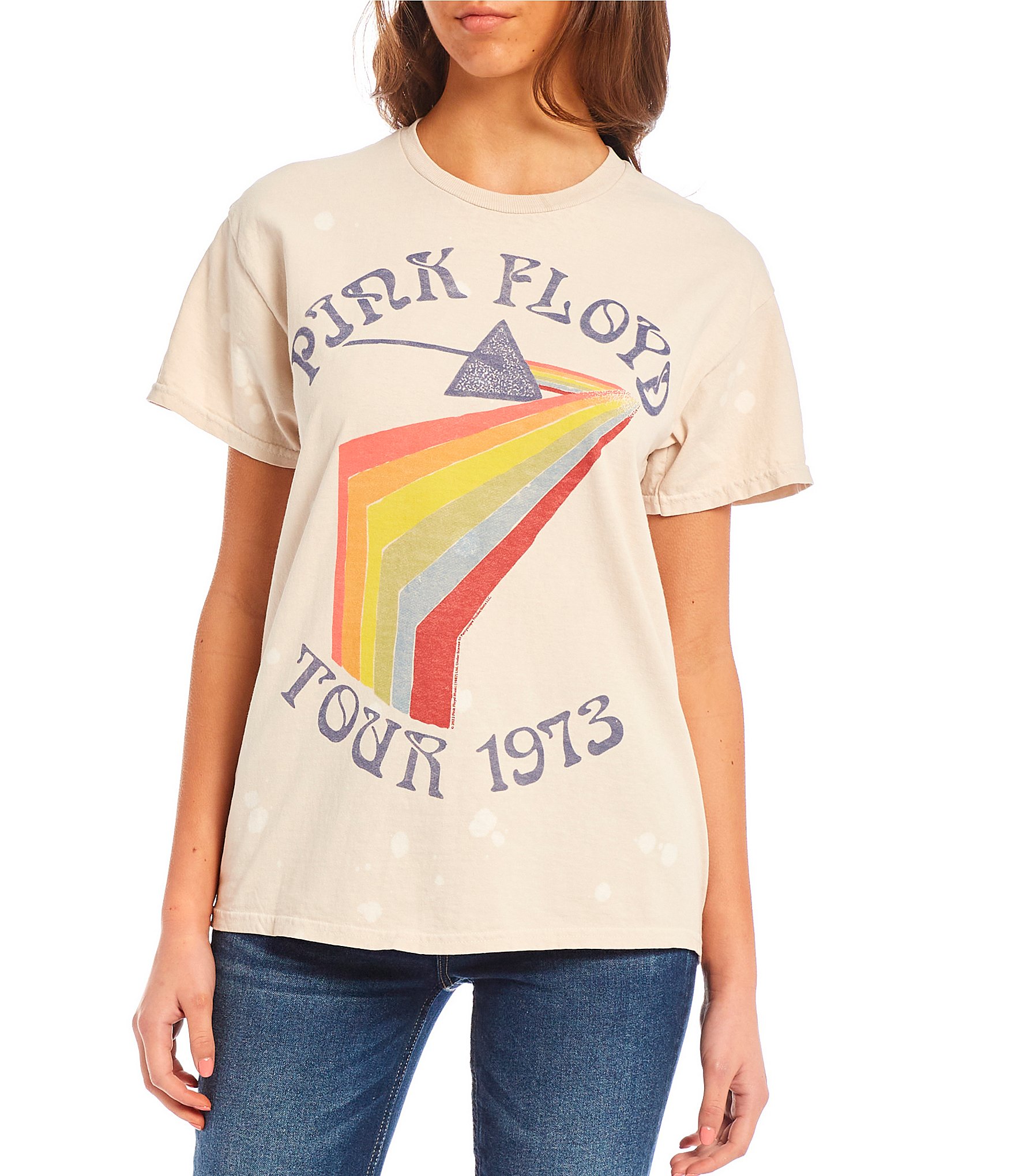 Junk Food Pink Floyd Tie Dye Graphic T-Shirt | Dillard's