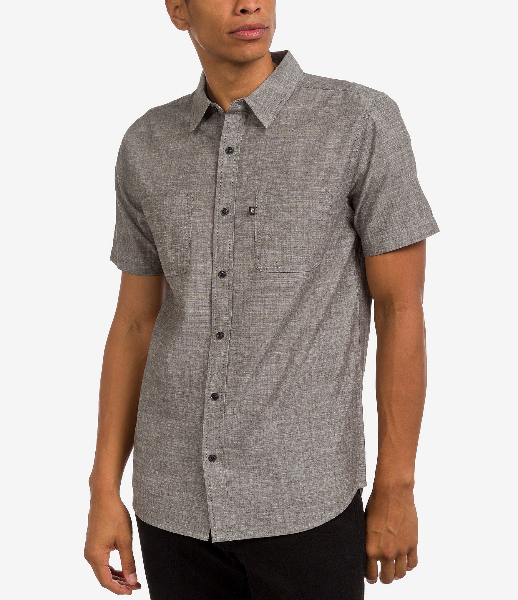 Junk Food Short Sleeve Hughes Woven Shirt