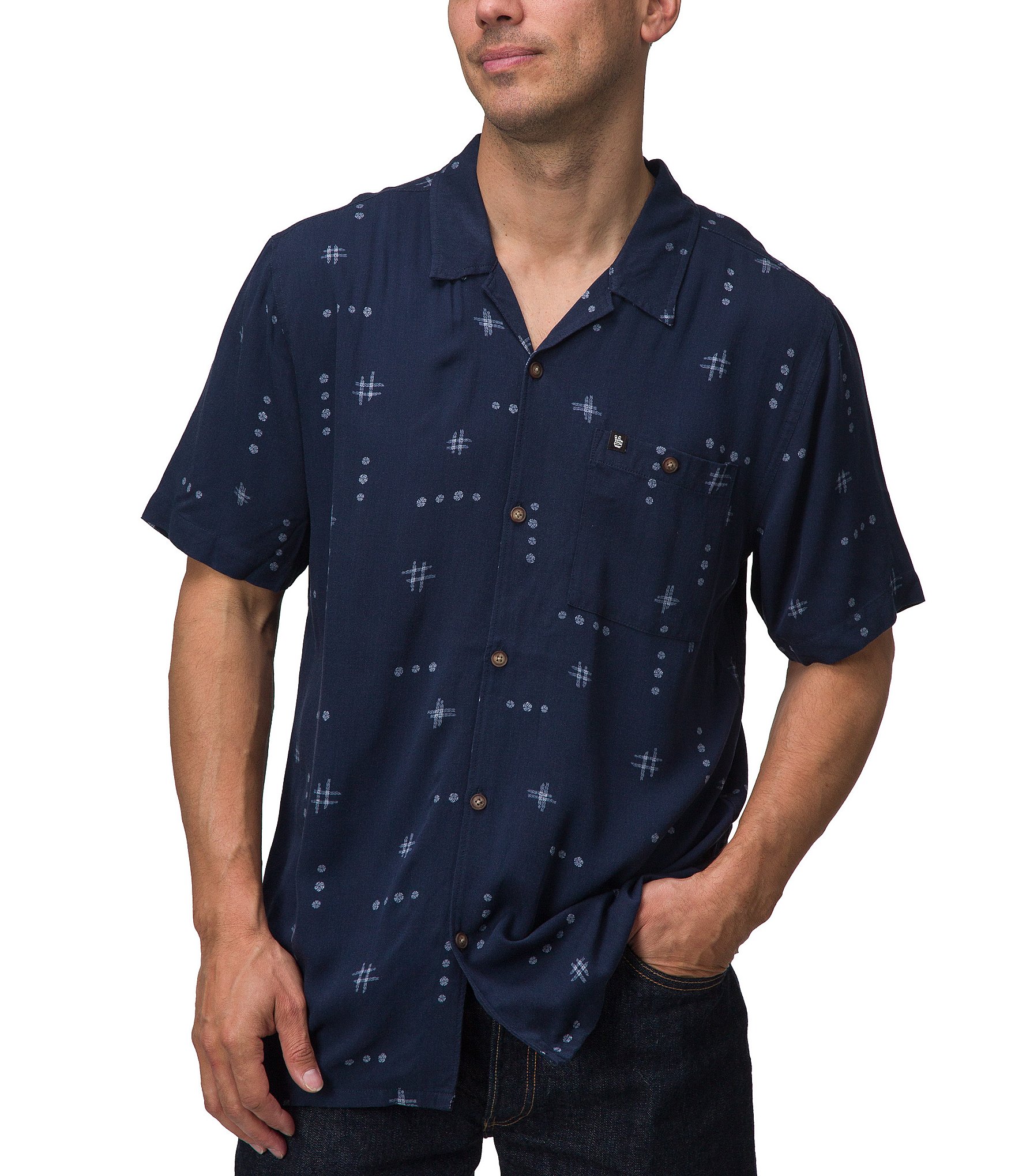 Junk Food Short Sleeve Printed Coltrane Shirt