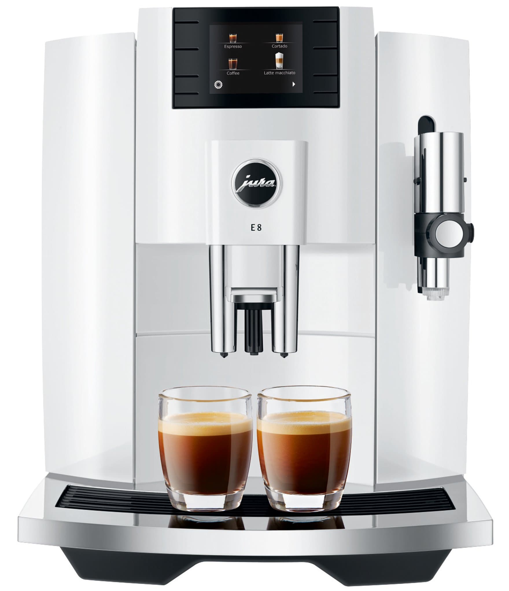 Discreet maagd Smeltend Jura E8 Piano White Automatic Coffee & Espresso Machine | Dillard's