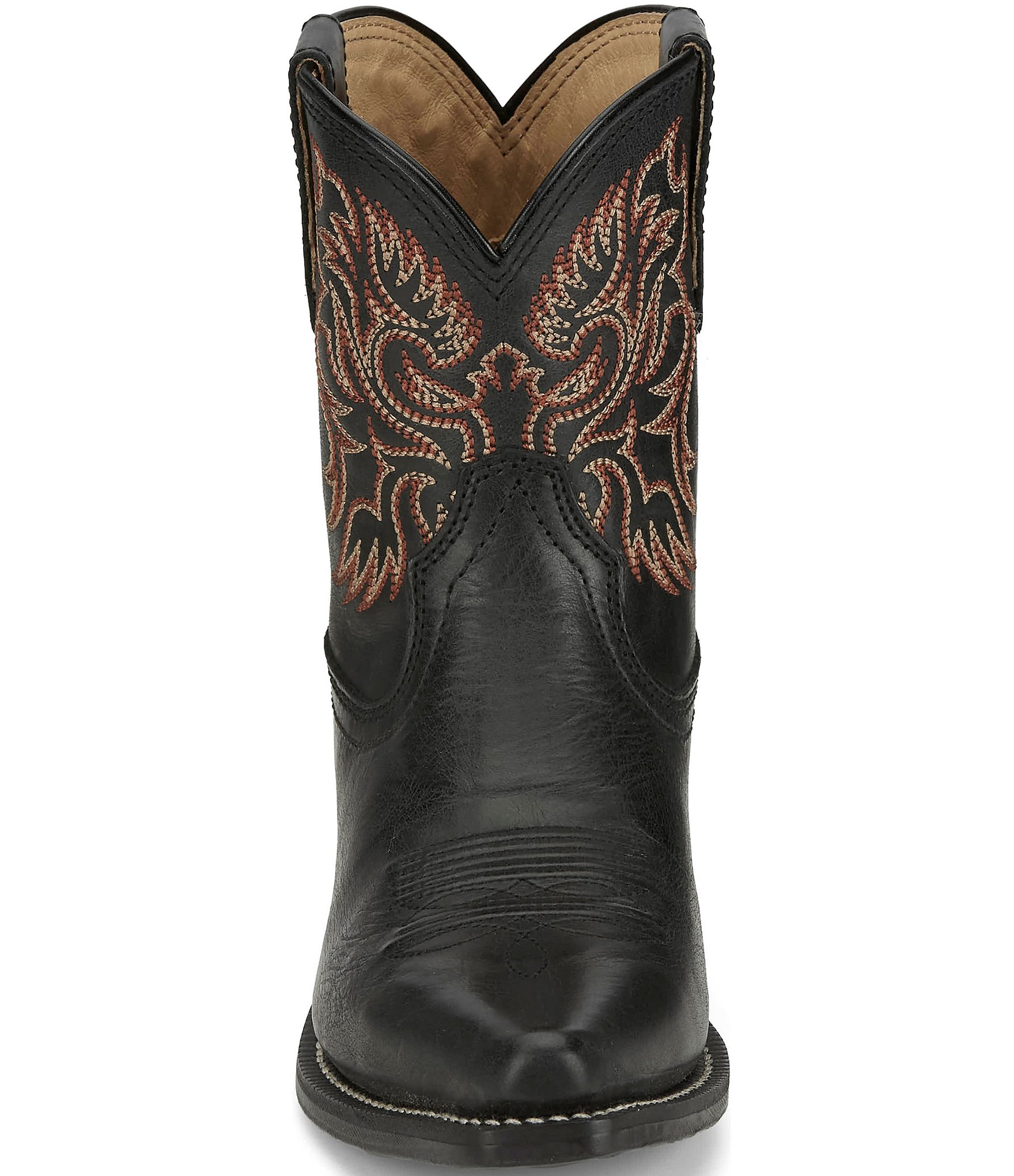 Justin Boots Isabella Leather Western Booties