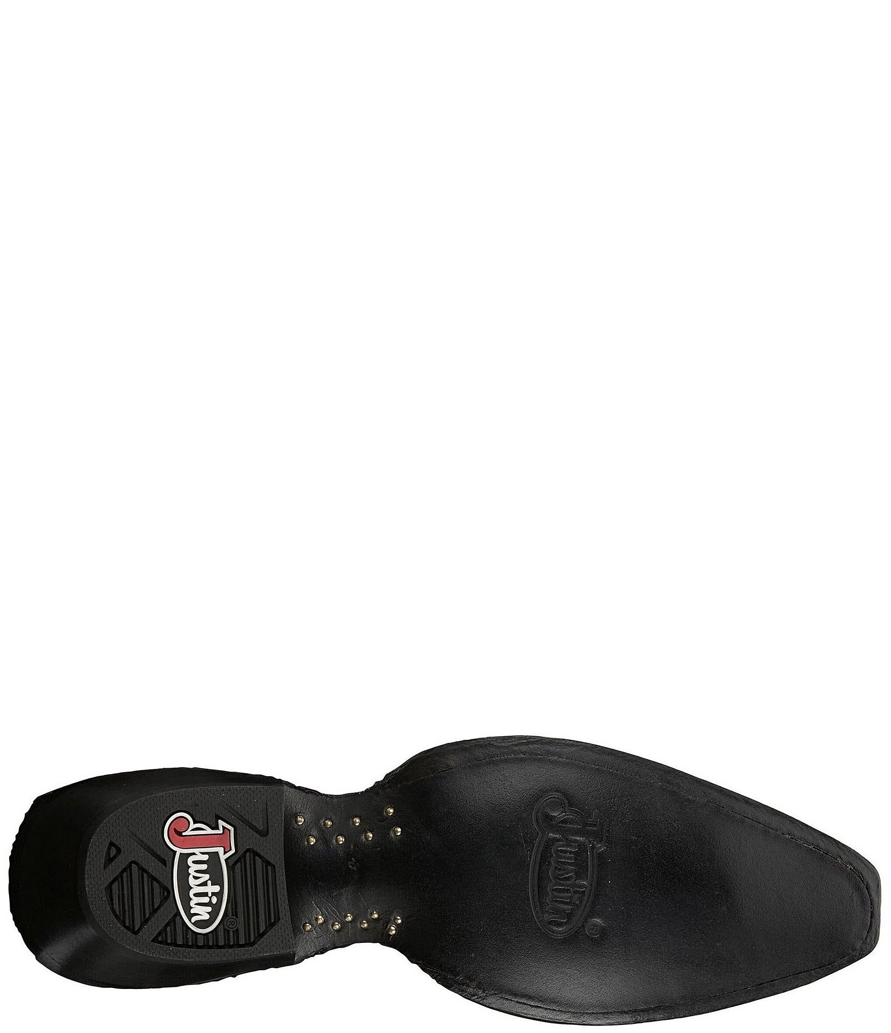 Justin Boots Isabella Leather Western Booties