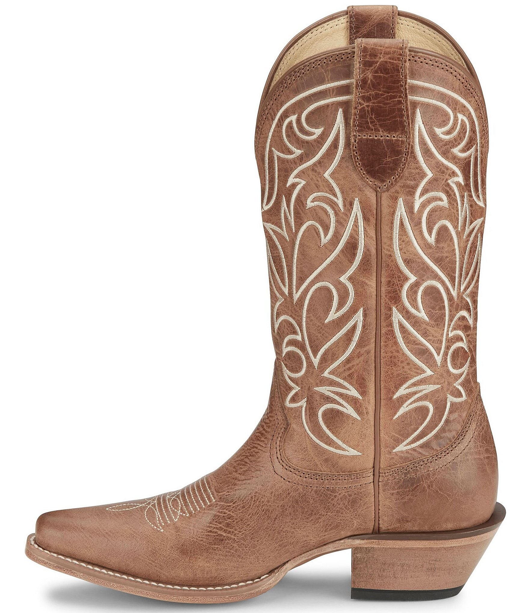 Justin Boots Josephine Leather Tall Western Boots