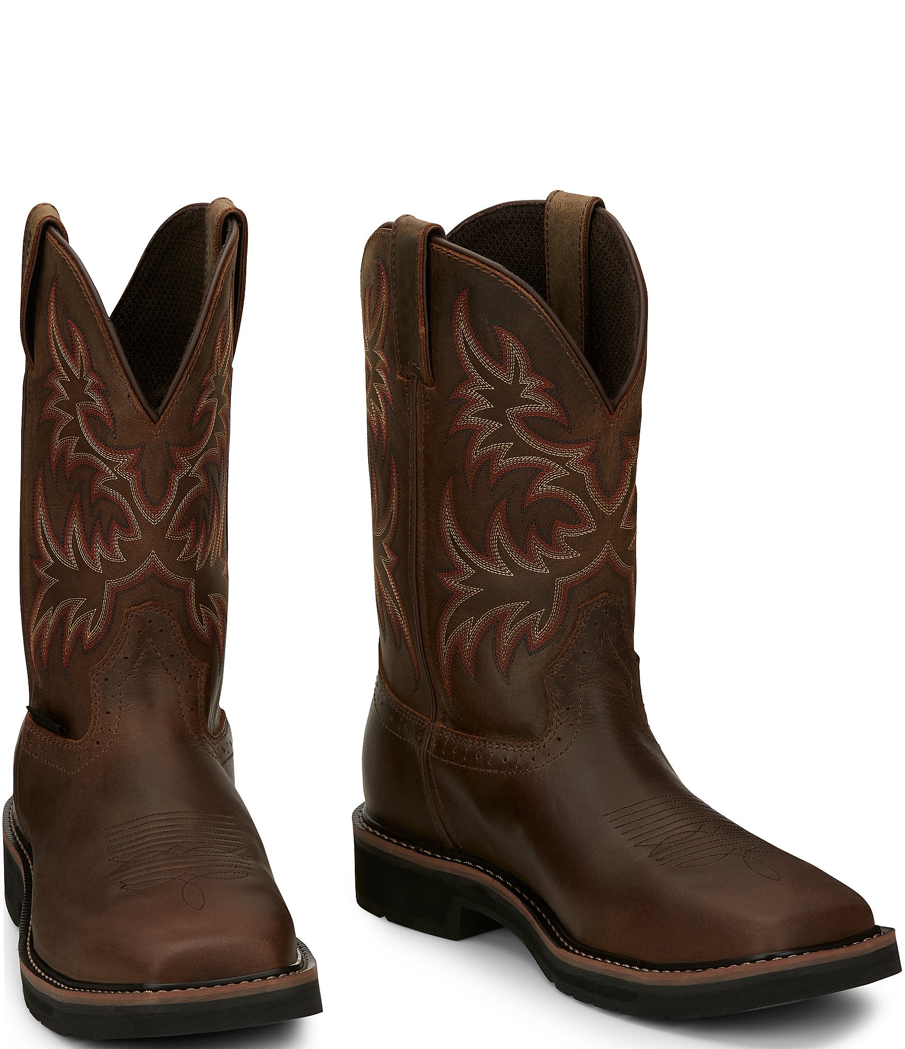 Justin Boots Men's Driller 11#double; Waterproof Work Boots