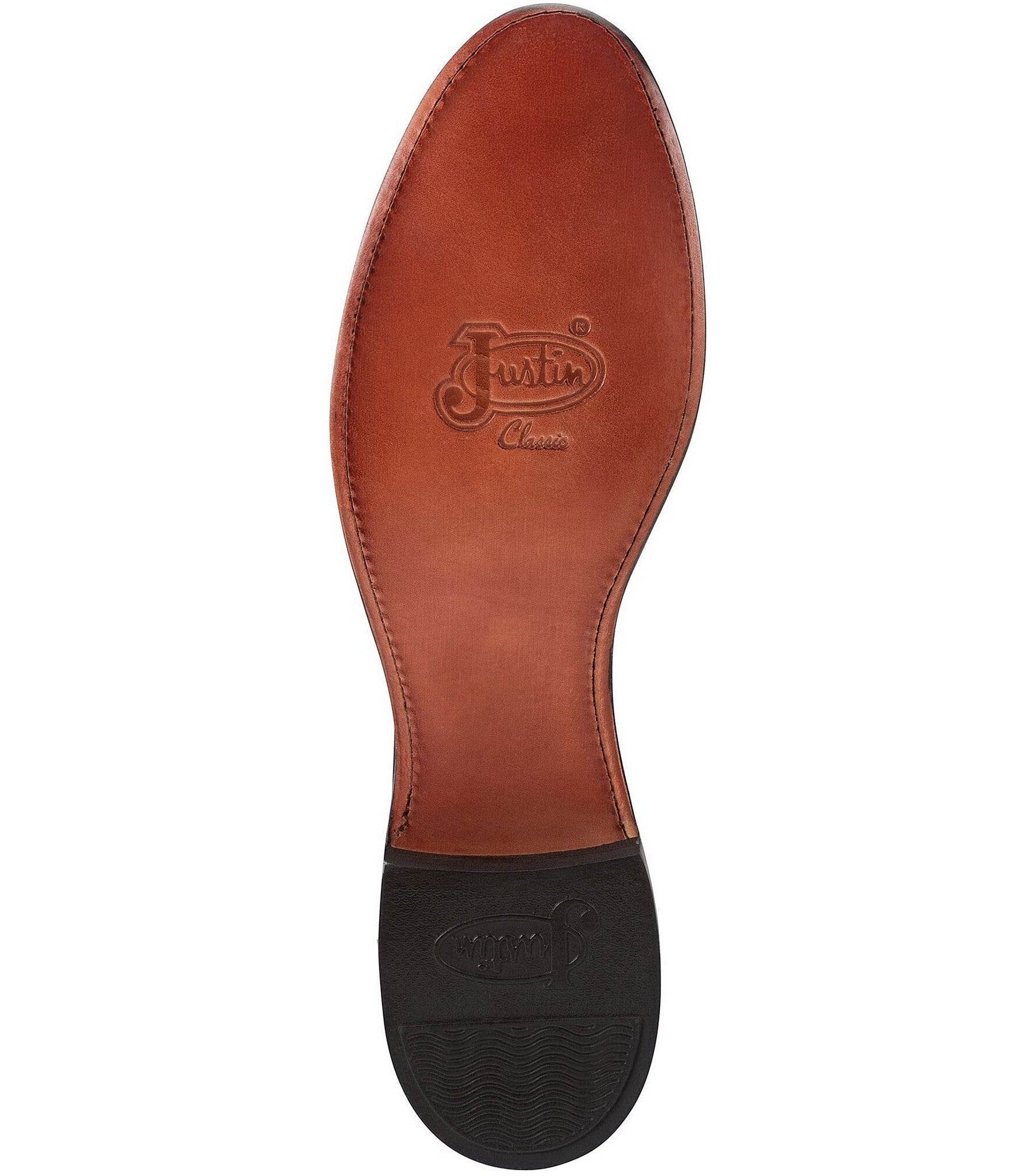 Justin Boots Men's Jackson 10#double; Western Roper Boots