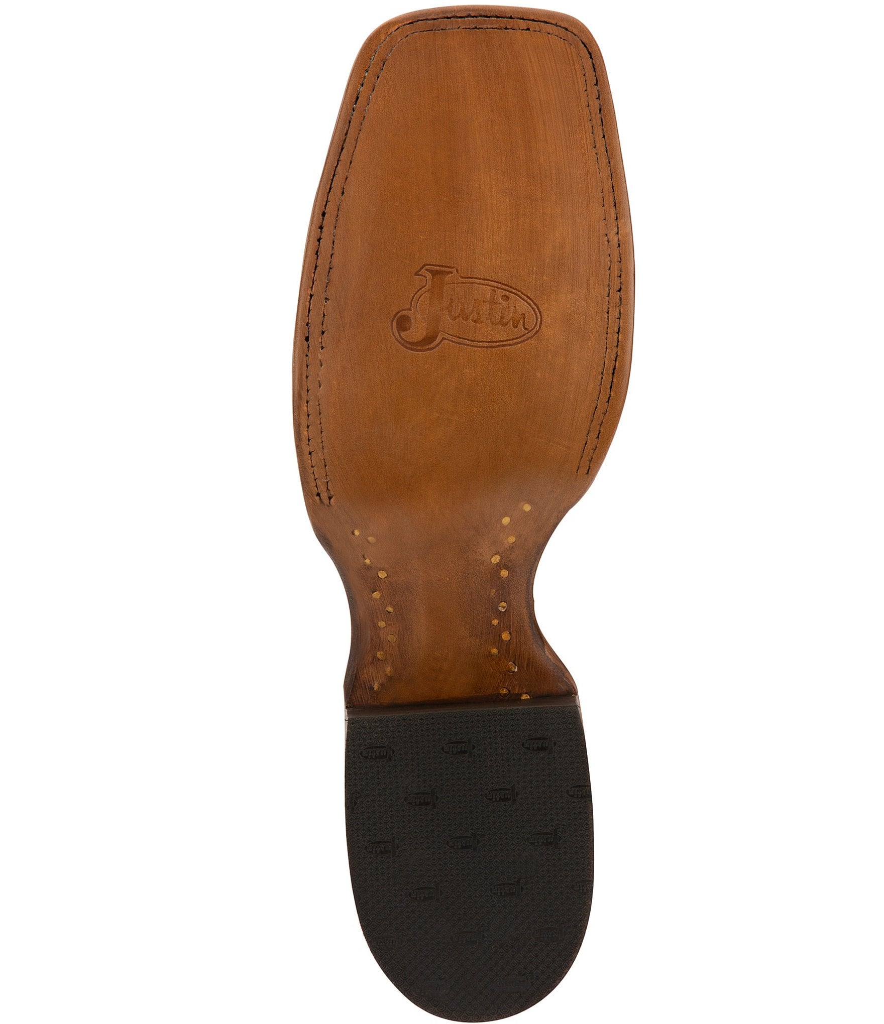 Justin Boots Men's Pascoe 13#double; Full Ostrich Quill Western Boots