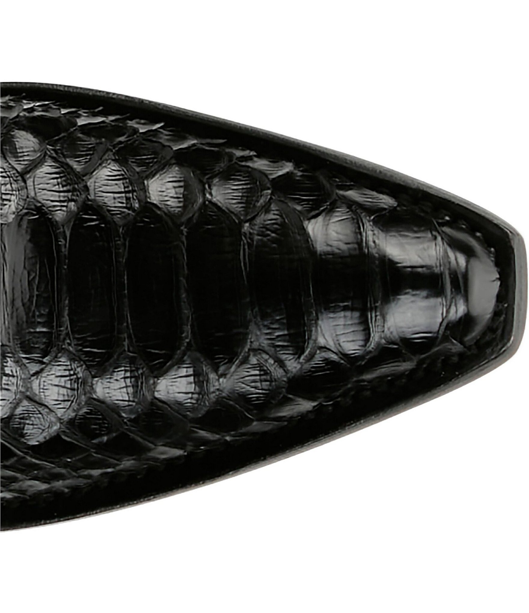 Justin Boots Reba Queen Python Leather Western Boots