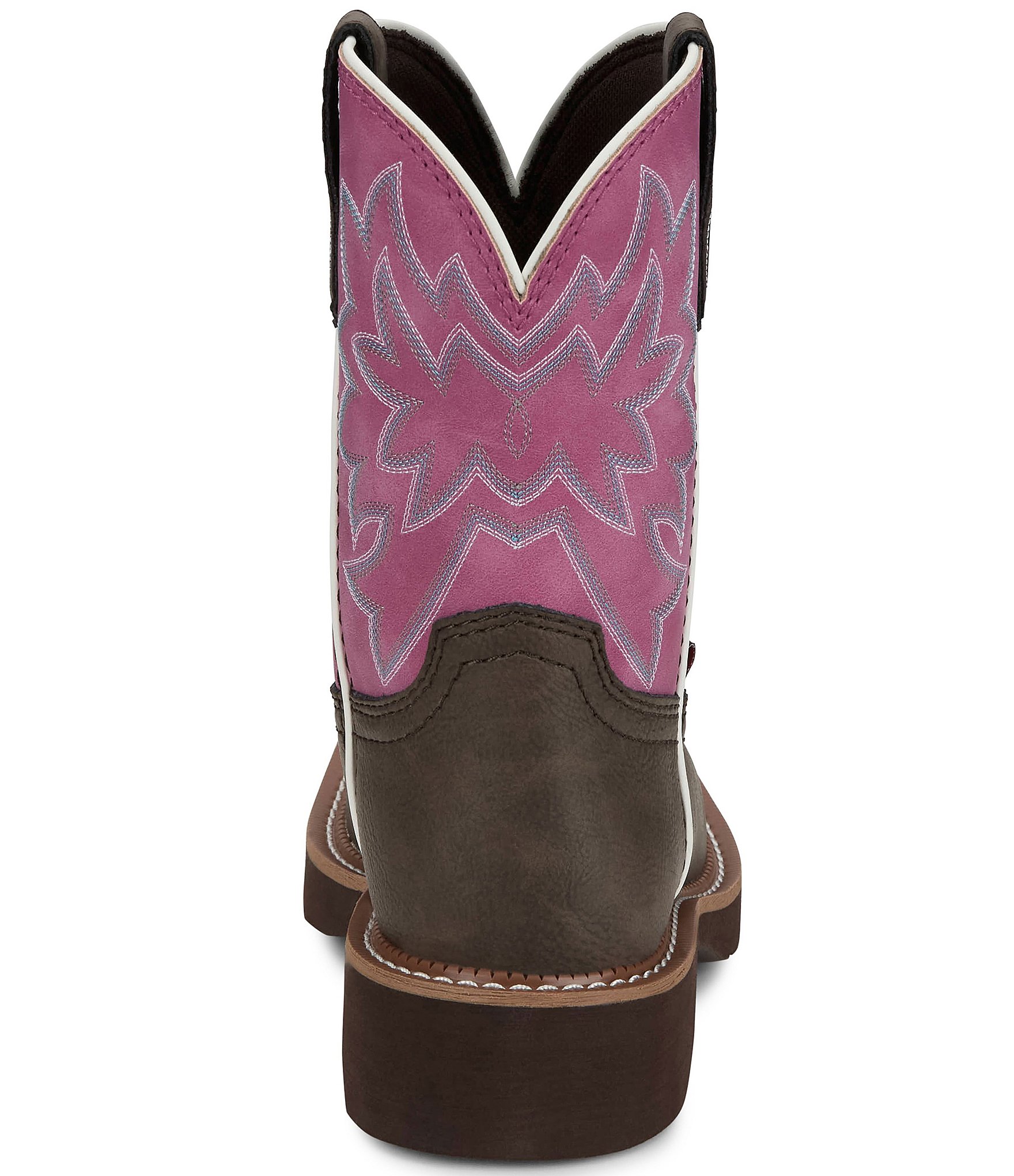 Justin Boots Sunny Leather Mid Calf Western Boots