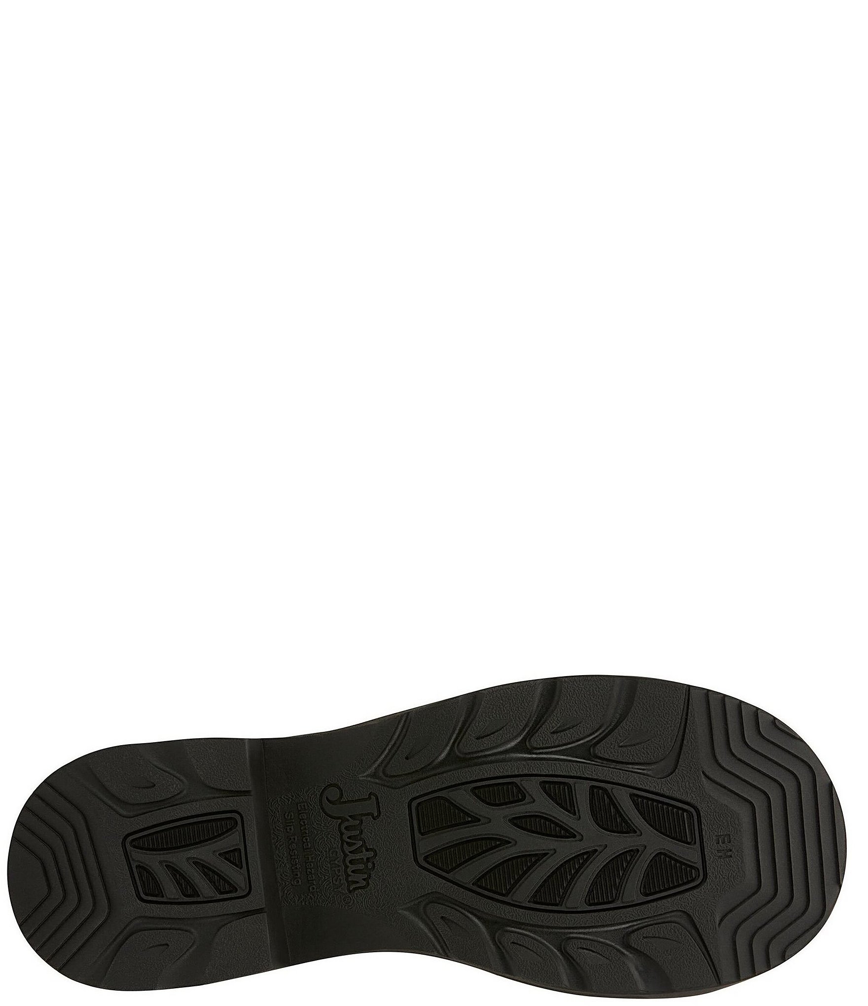 Justin Boots Wanette Leather Steel Toe Western Boots