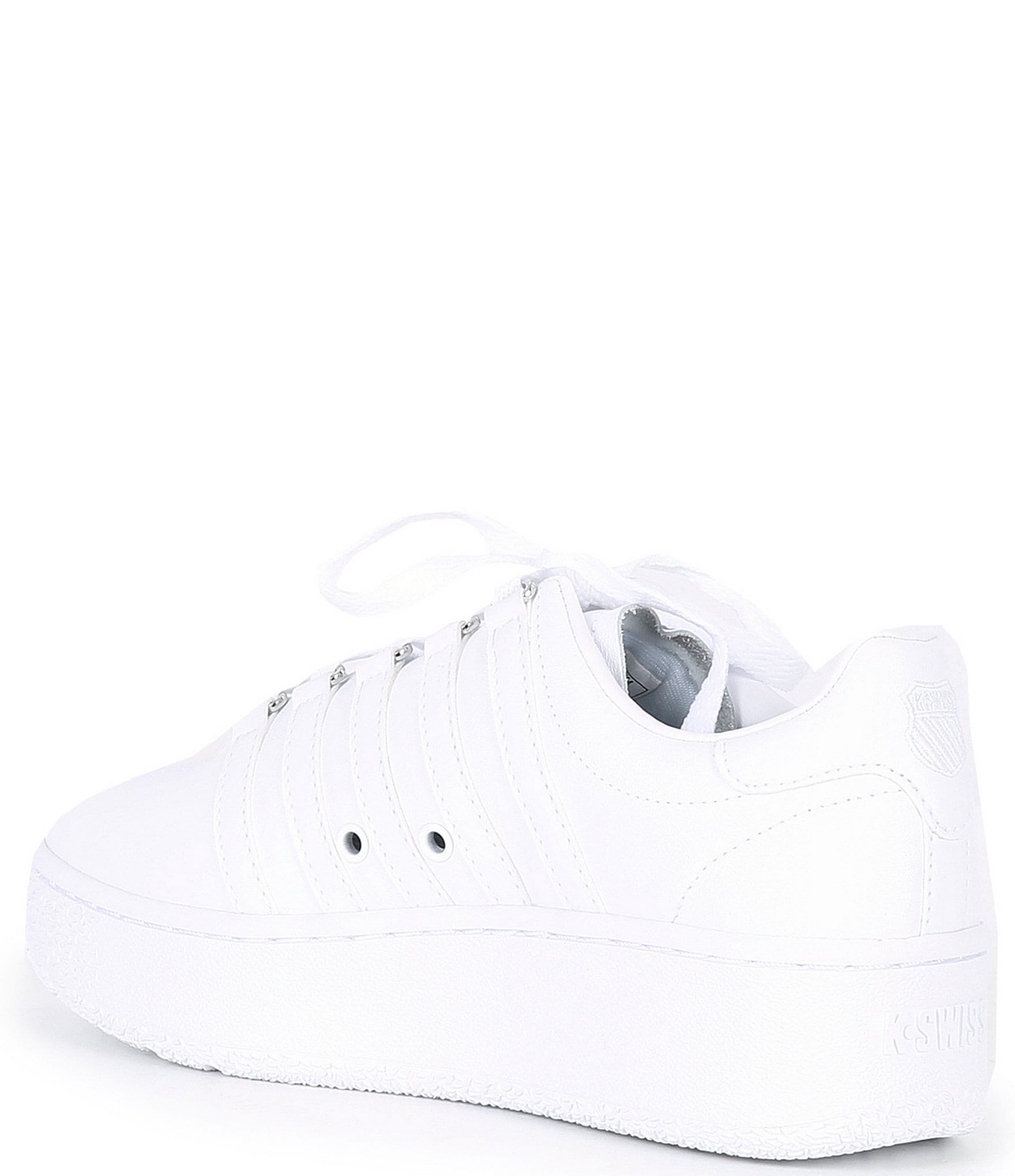 K-Swiss Women's Classic VN Leather Retro Platform Sneakers