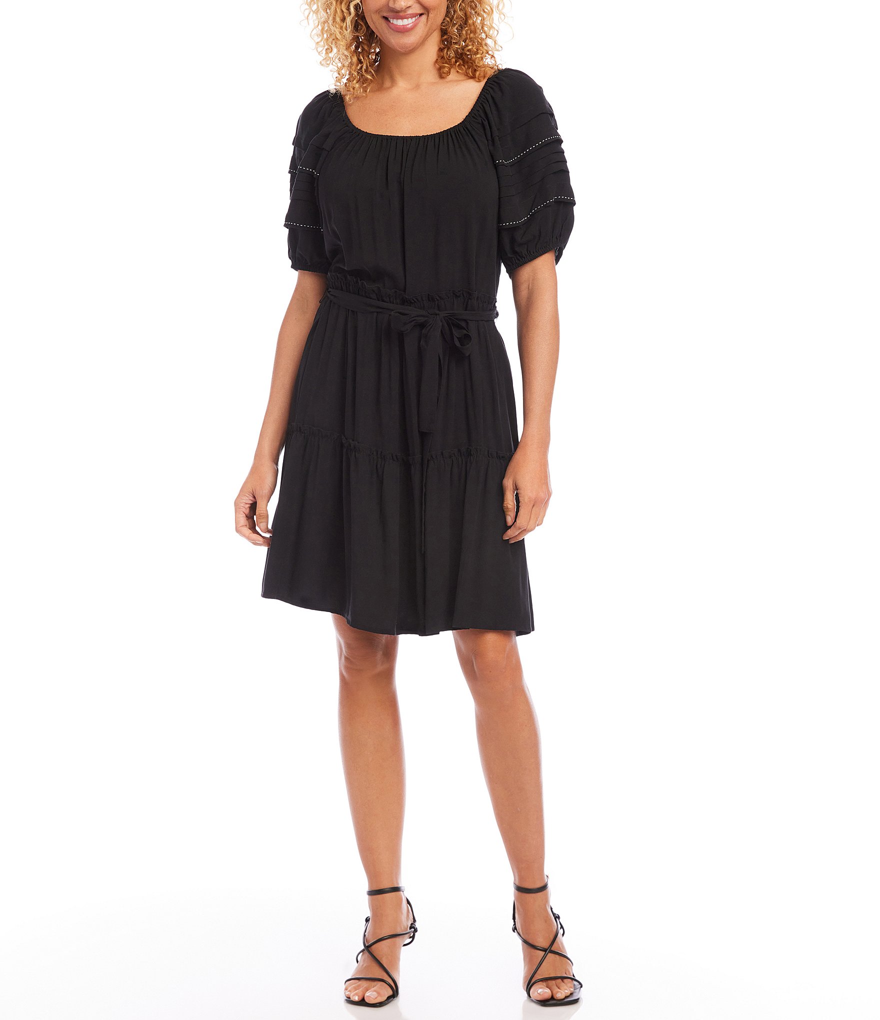 Karen kane outlet ruffle sleeve dress