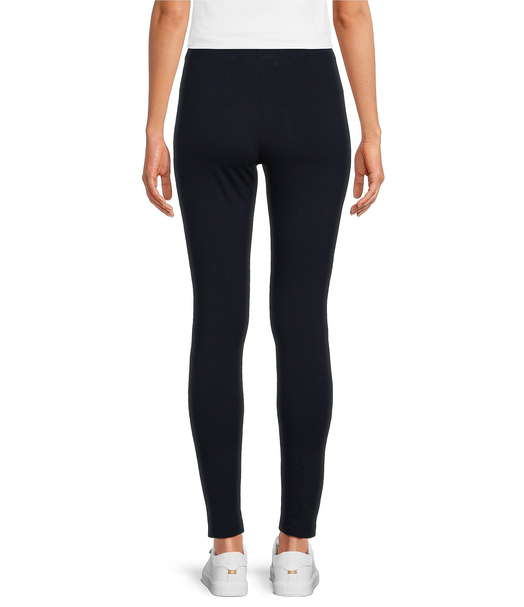 Karen Kane Heavy Slim Leg Elastic Waist Pull-On Leggings