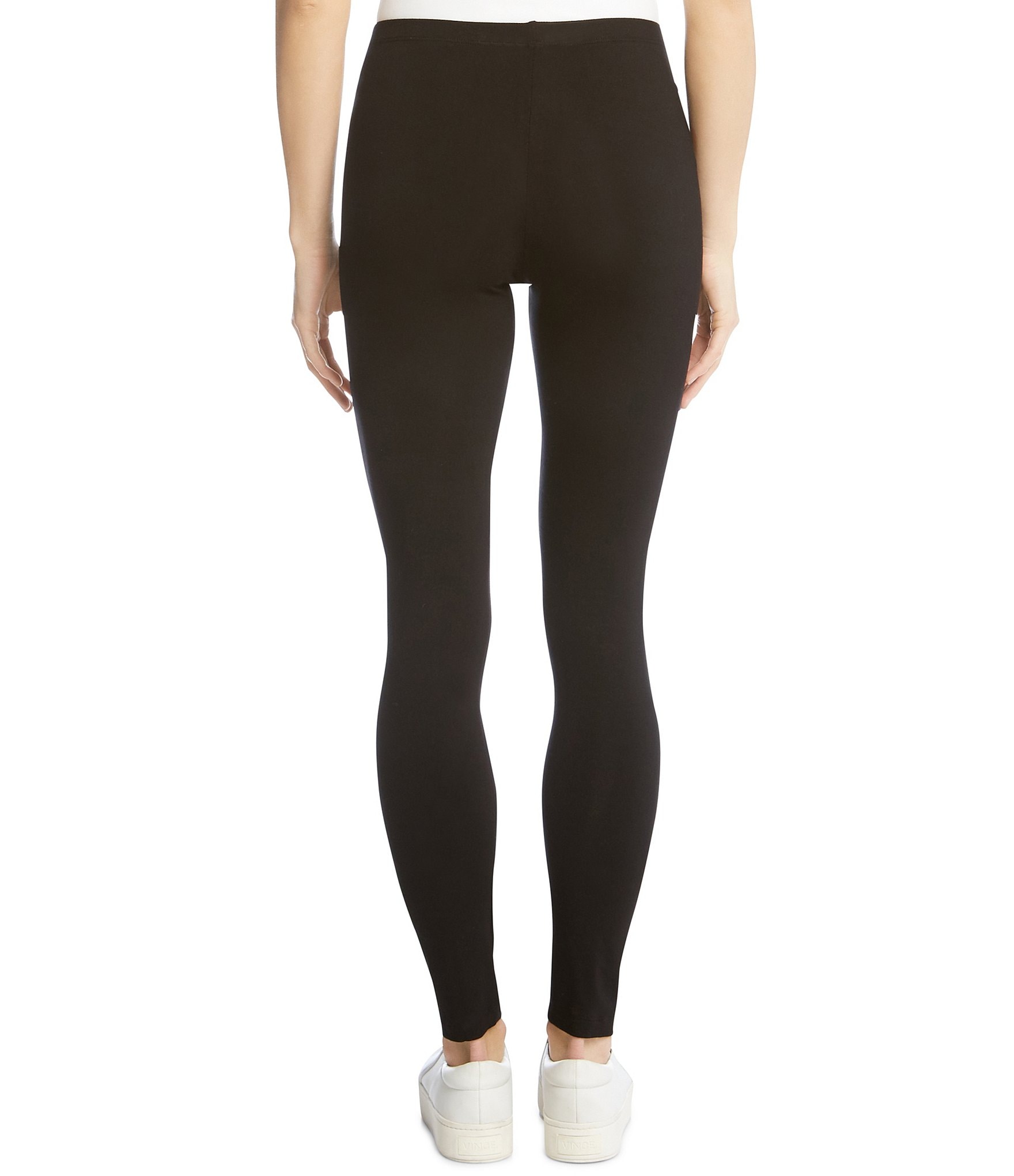 Karen Kane Heavy Slim Leg Elastic Waist Pull-On Leggings