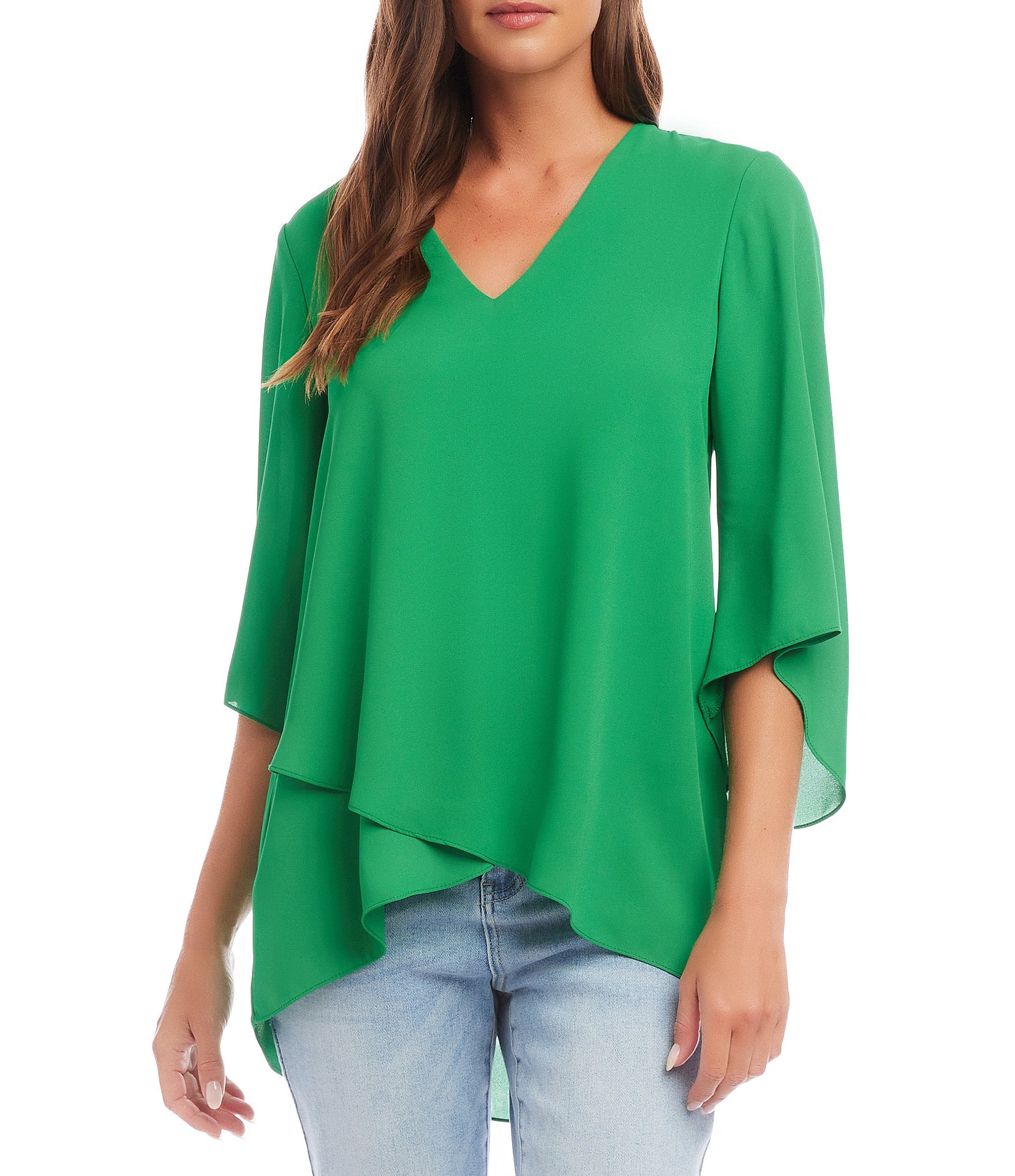 Karen kane ruffle hem top online