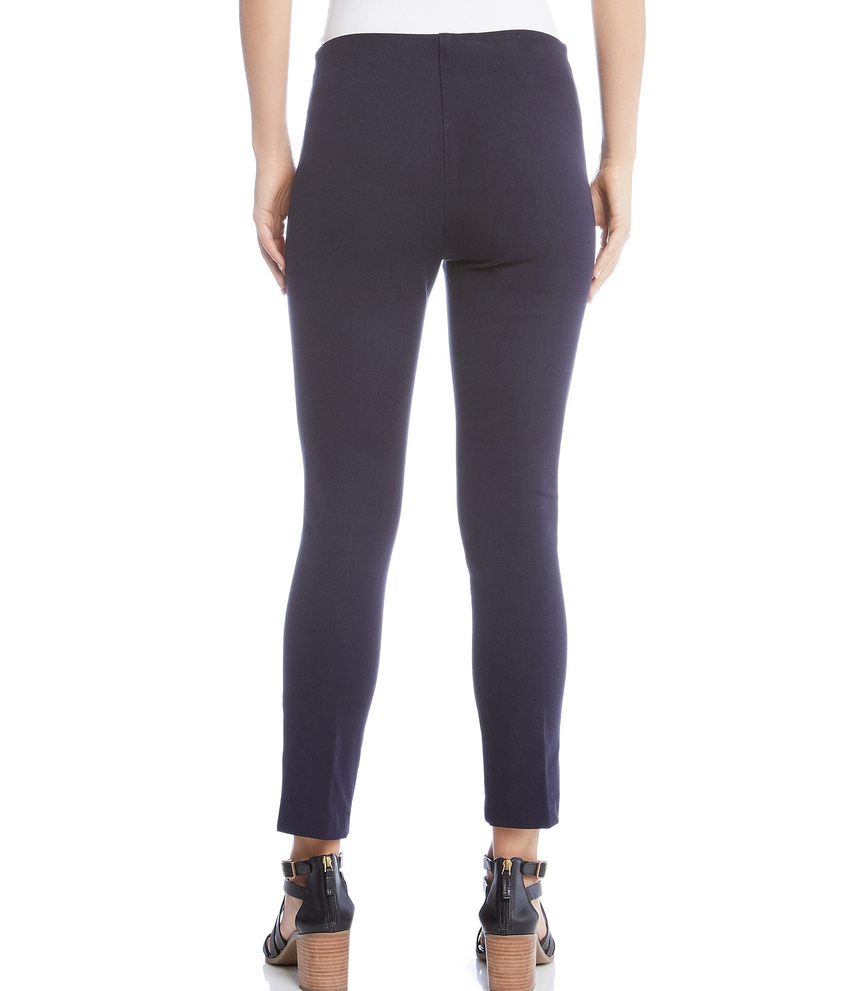 Karen Kane Piper Elastic Waist Pull-On Ankle Pants