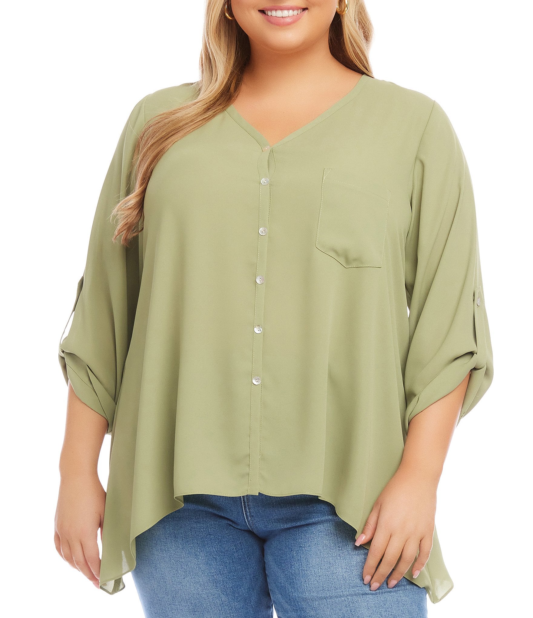 green suits: Women's Plus Size Clothing