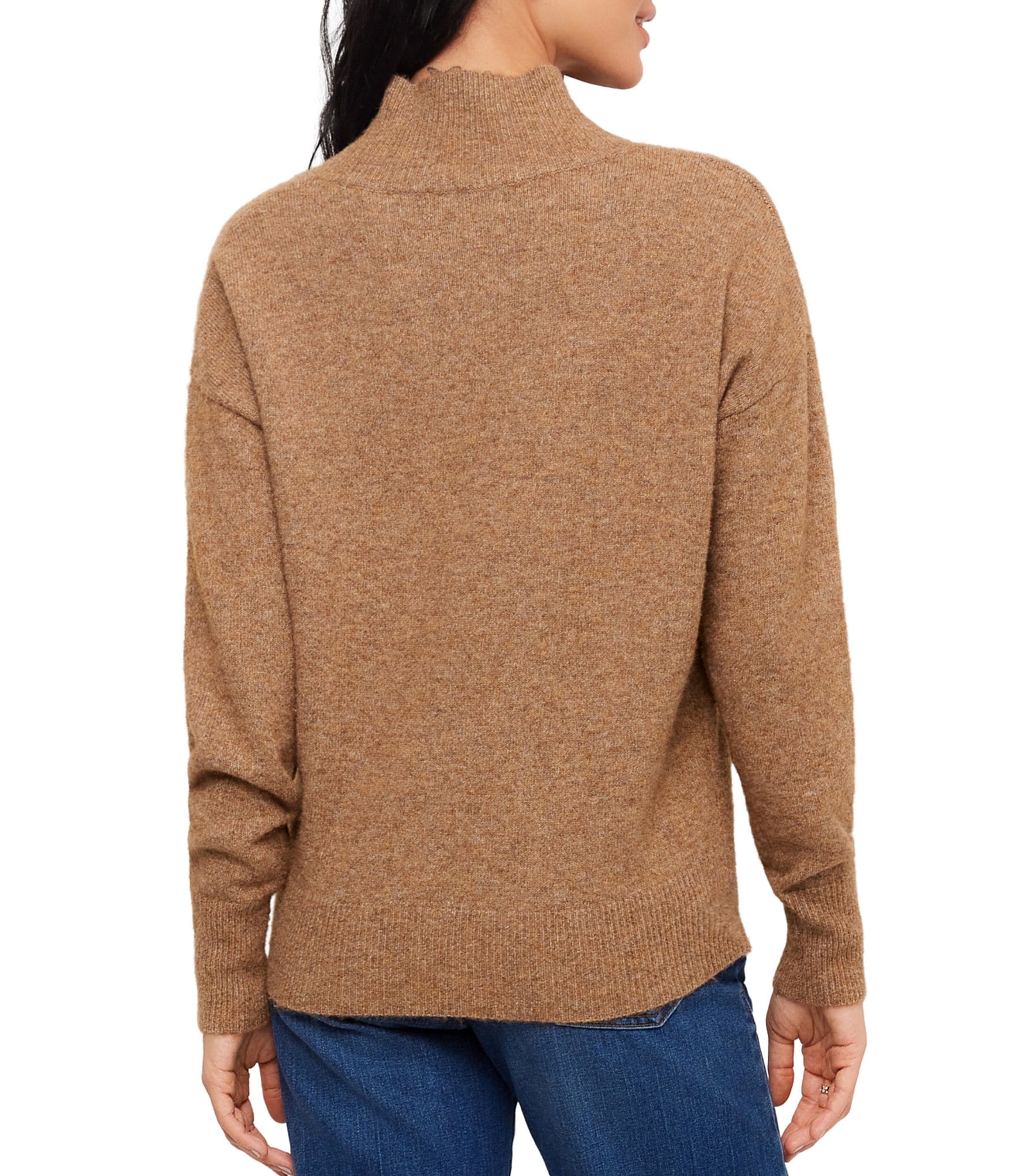 Karen Kane Shawl Collar Long Sleeve Sweater