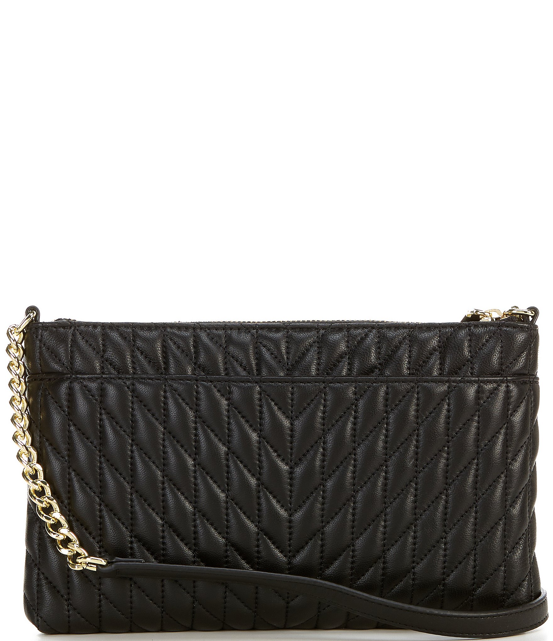 KARL LAGERFELD PARIS Karolina Quilted Leather Crossbody Bag