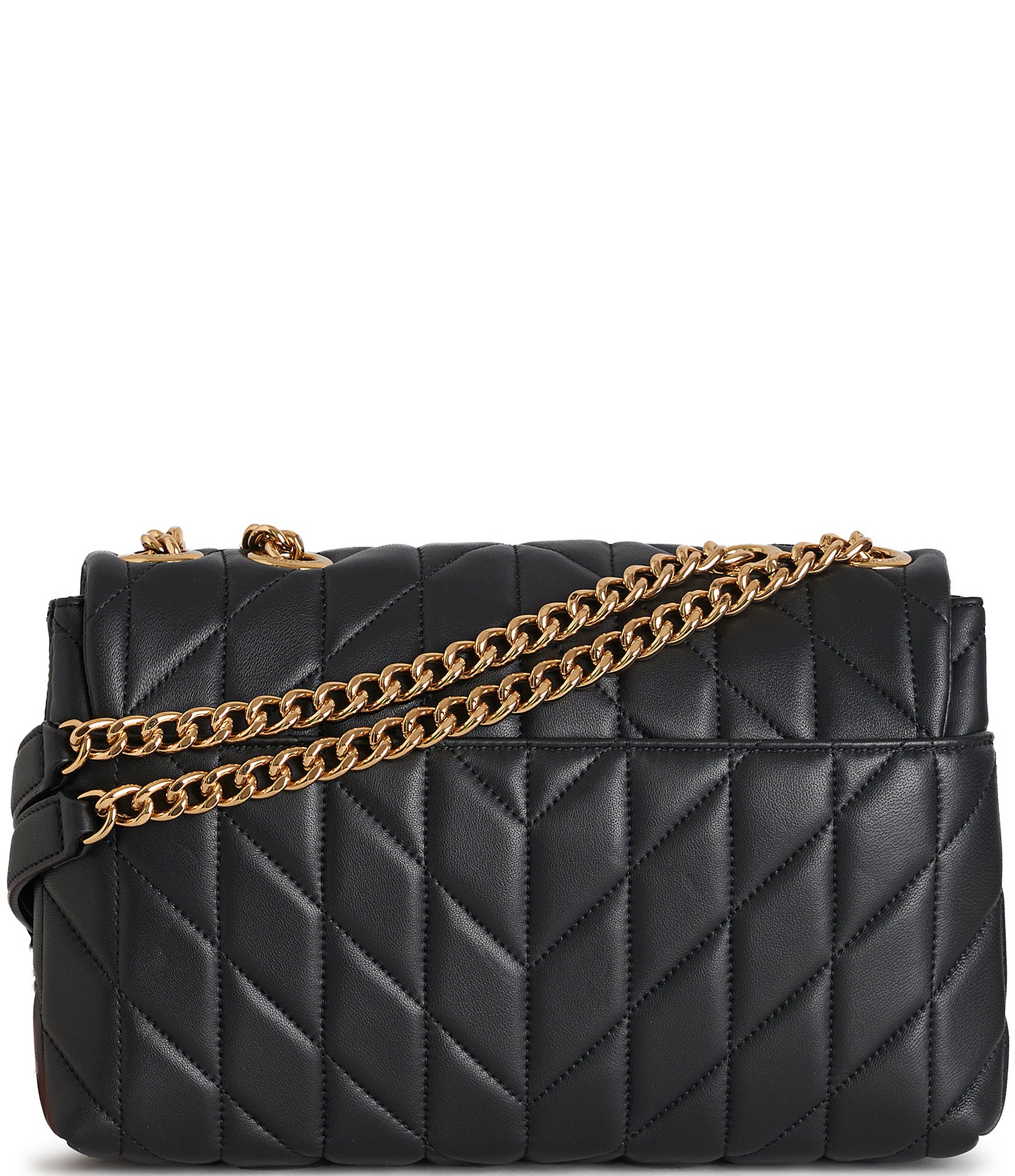 KARL LAGERFELD PARIS Lafayette Medium Quilted Shoulder Bag